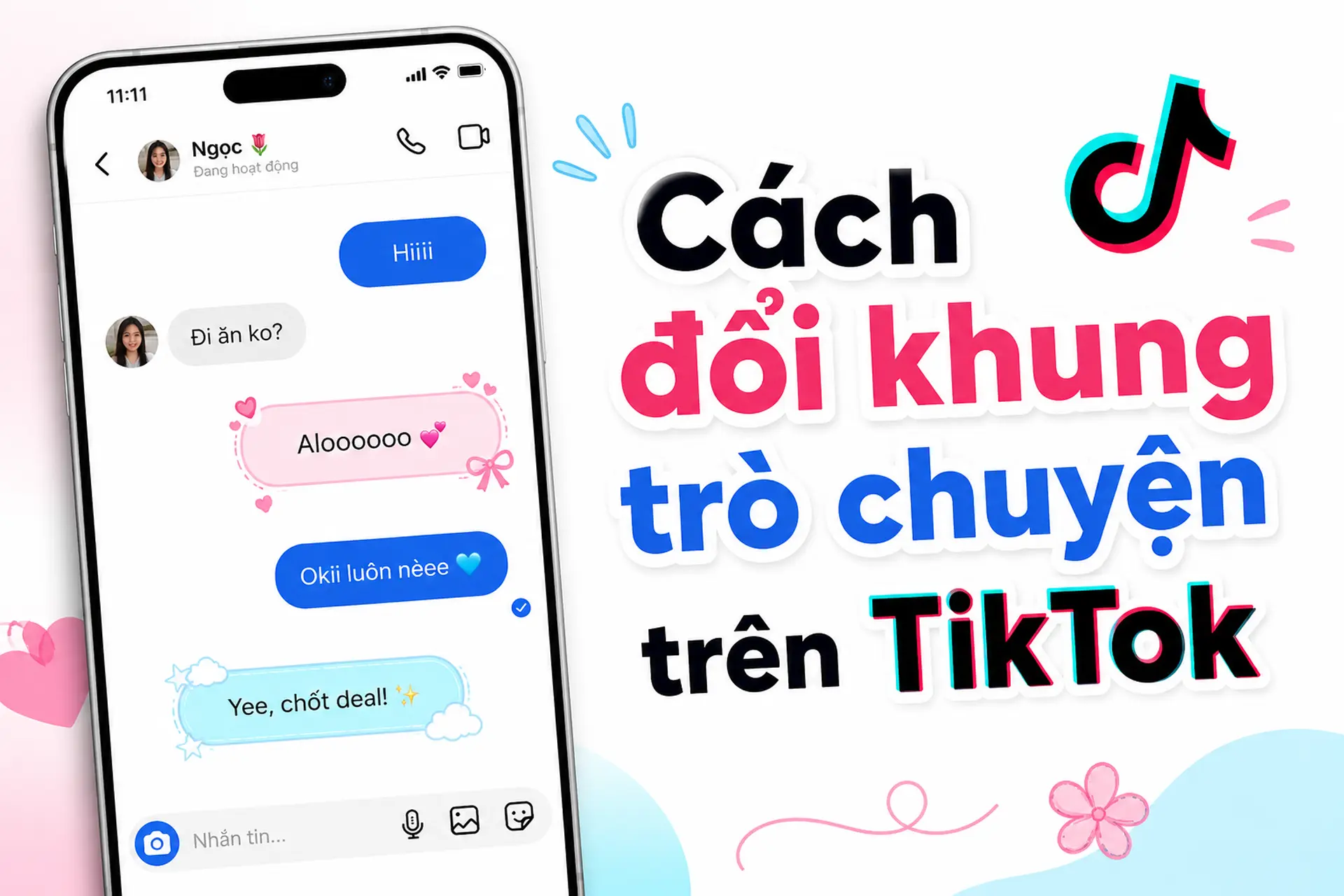 Cách đổi khung trò chuyện trên TikTok để cá nhân hóa cuộc hội thoại với bạn bè