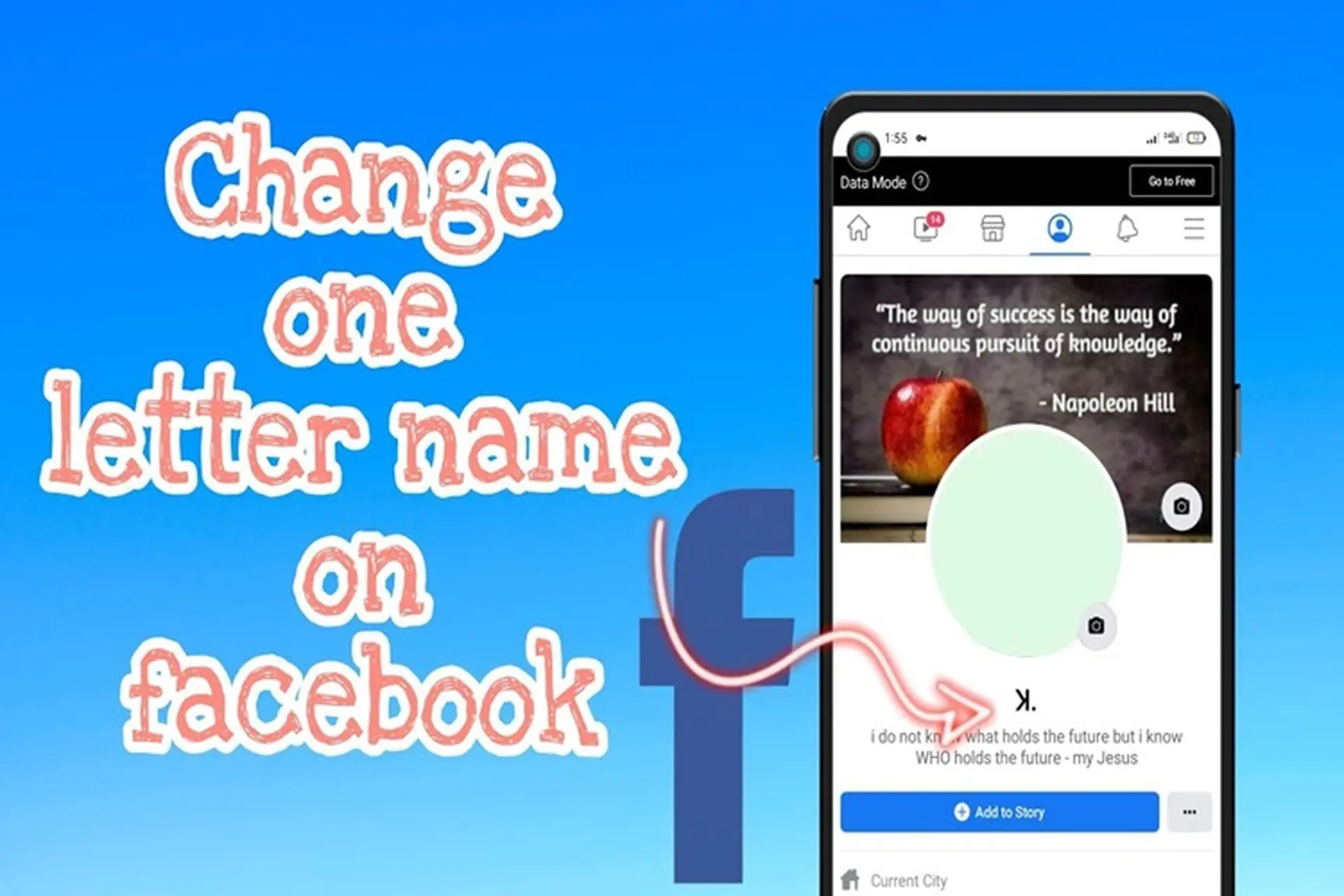 Hướng dẫn bạn cách đổi tên FB 1 chữ trên điện thoại iPhone độc lạ, đơn giản nhất