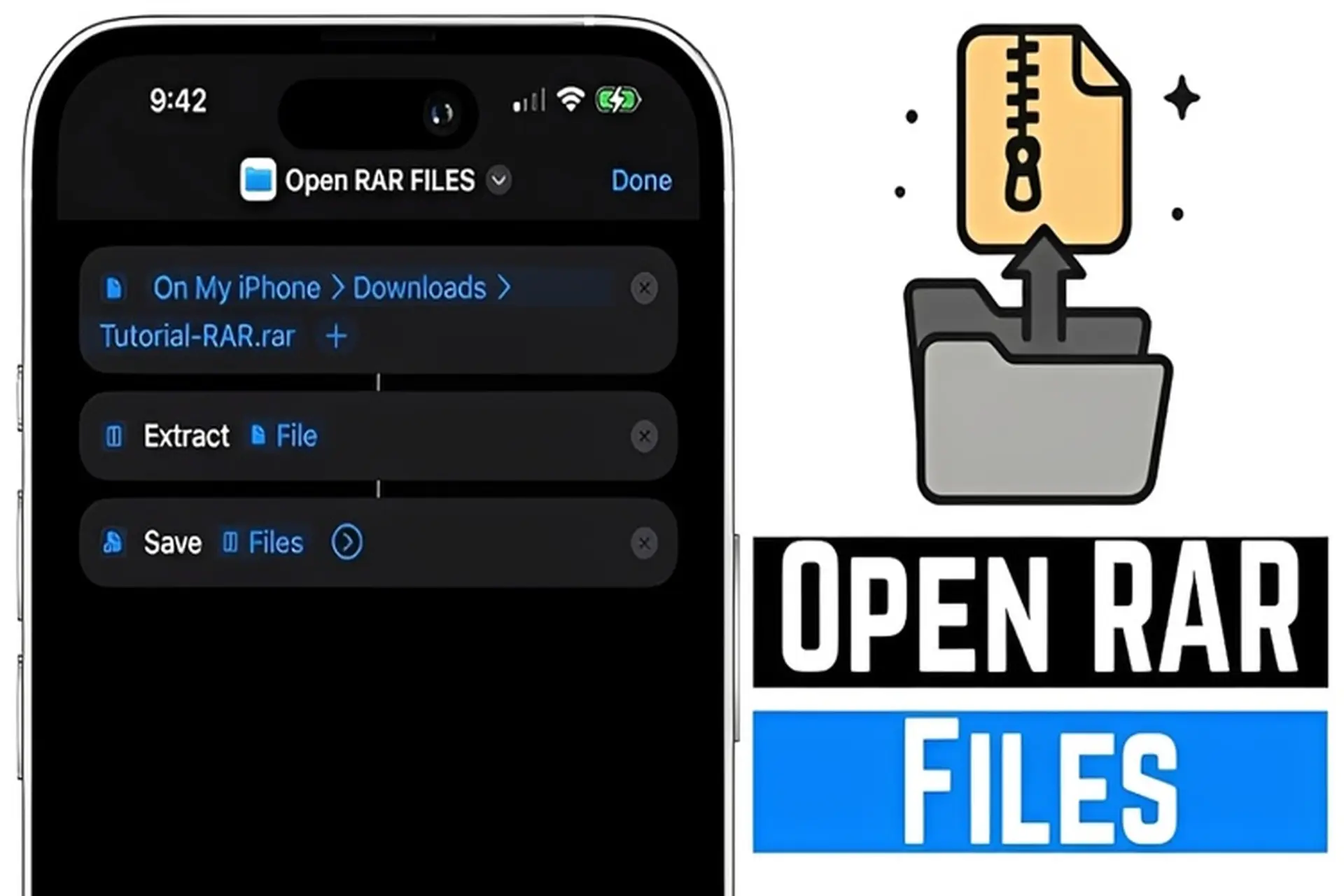 Hướng dẫn chi tiết cách giải nén file trên điện thoại đơn giản cho iPhone, Android