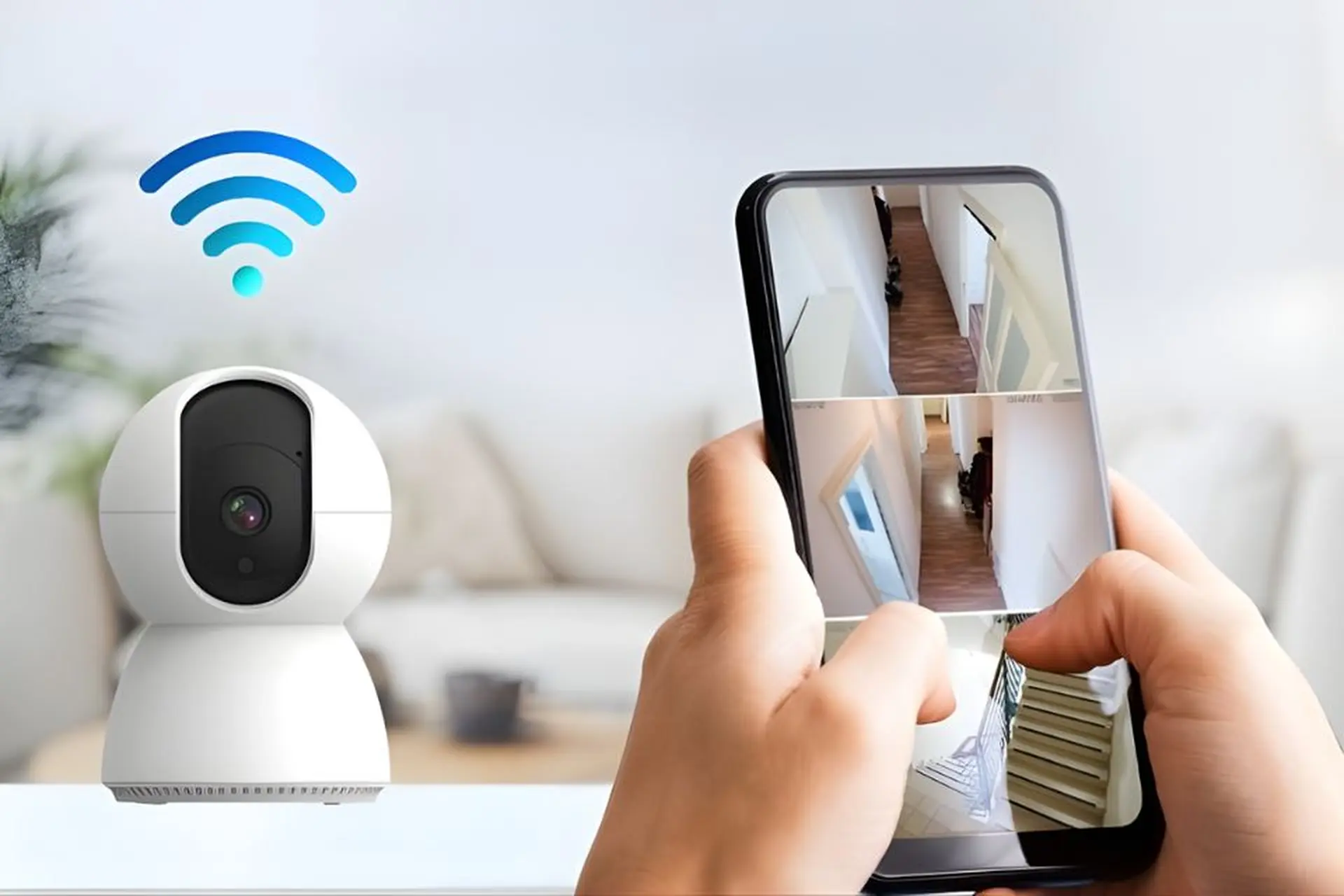 Cách kết nối camera với điện thoại Samsung nhanh chóng, dễ thực hiện, xem từ xa ổn định