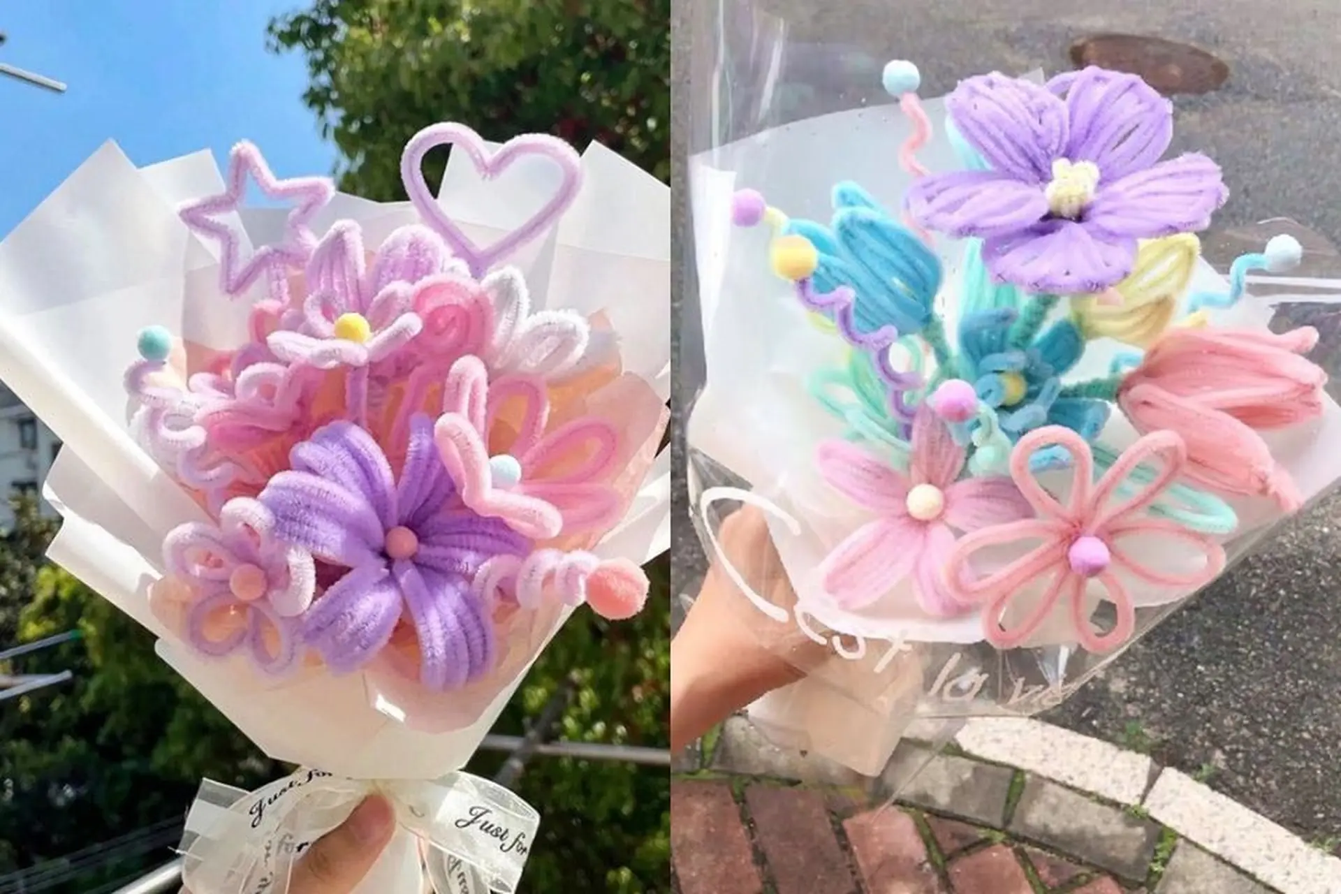 Cách làm hoa bằng kẽm nhung trang trí nhà, quà tặng handmade xinh xắn cho người thân yêu 