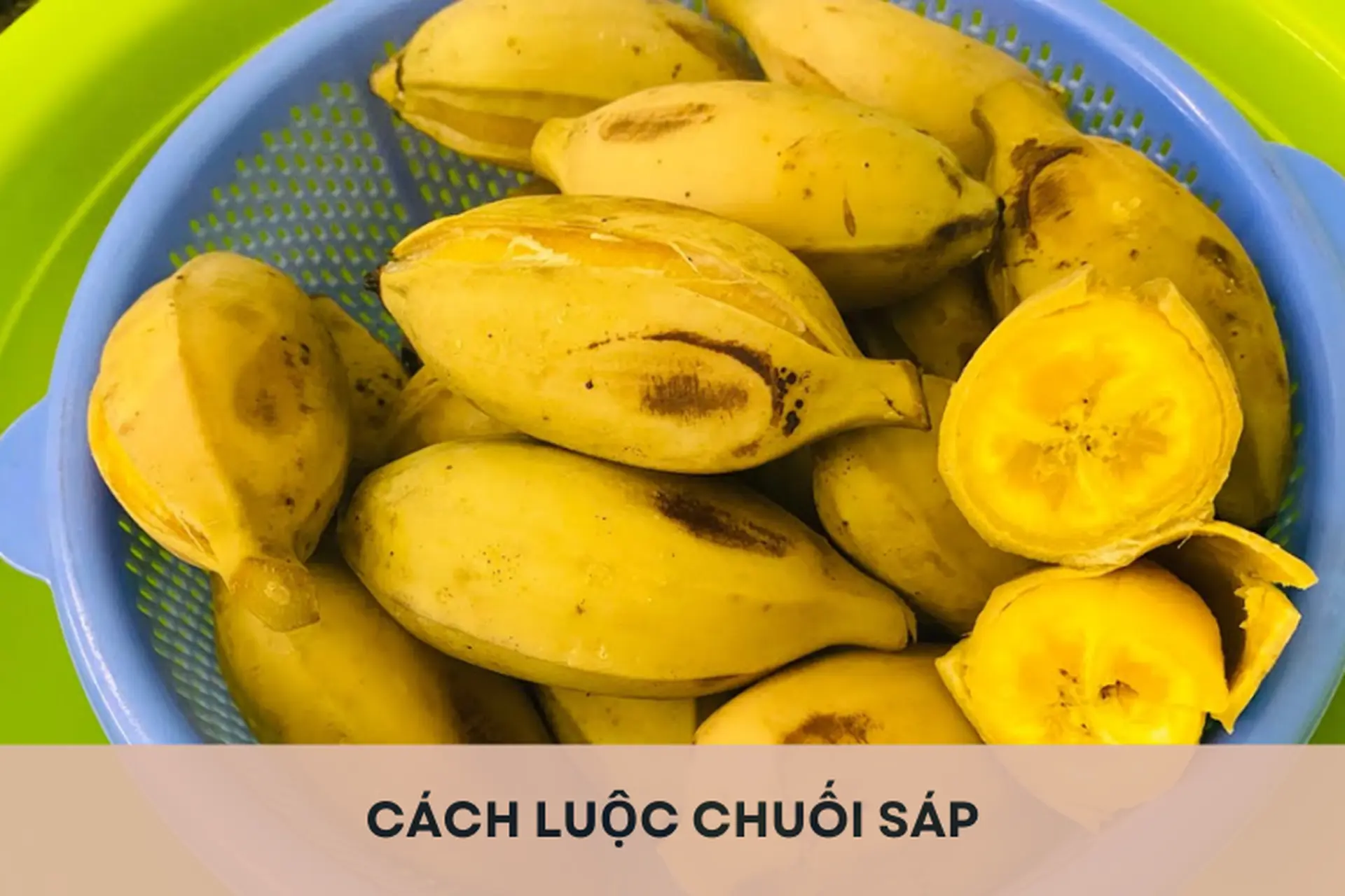 Hướng dẫn chi tiết cách luộc chuối sáp dẻo thơm, ngọt bùi, vàng óng tại nhà
