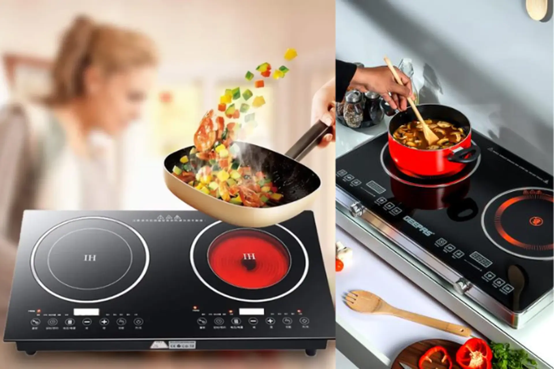 Cách sử dụng bếp hồng ngoại đôi hiệu quả để nấu ăn nhanh, tiết kiệm và an toàn hơn