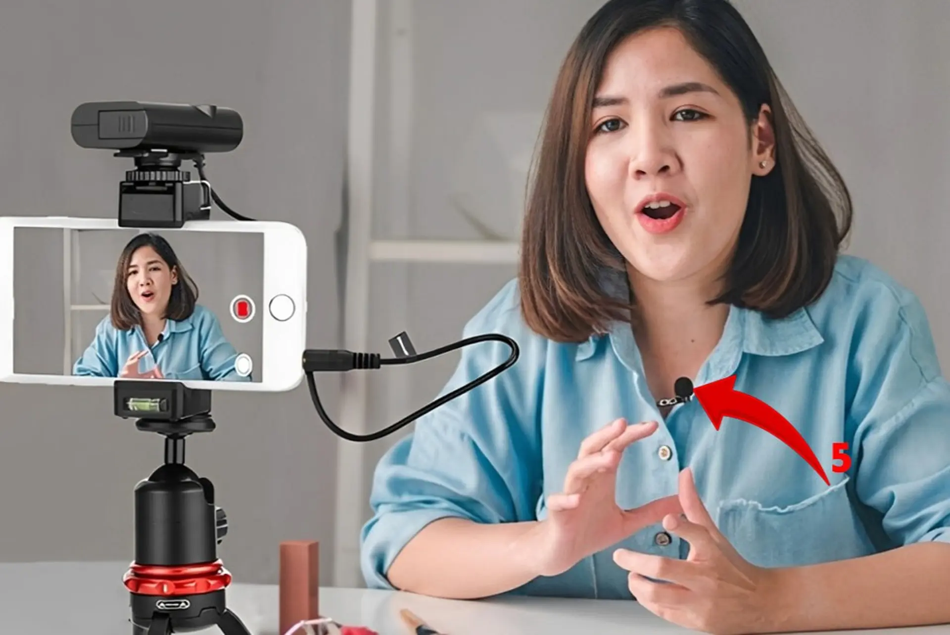 Cách sử dụng micro cài áo để đạt được âm thanh trong trẻo và chuyên nghiệp nhất