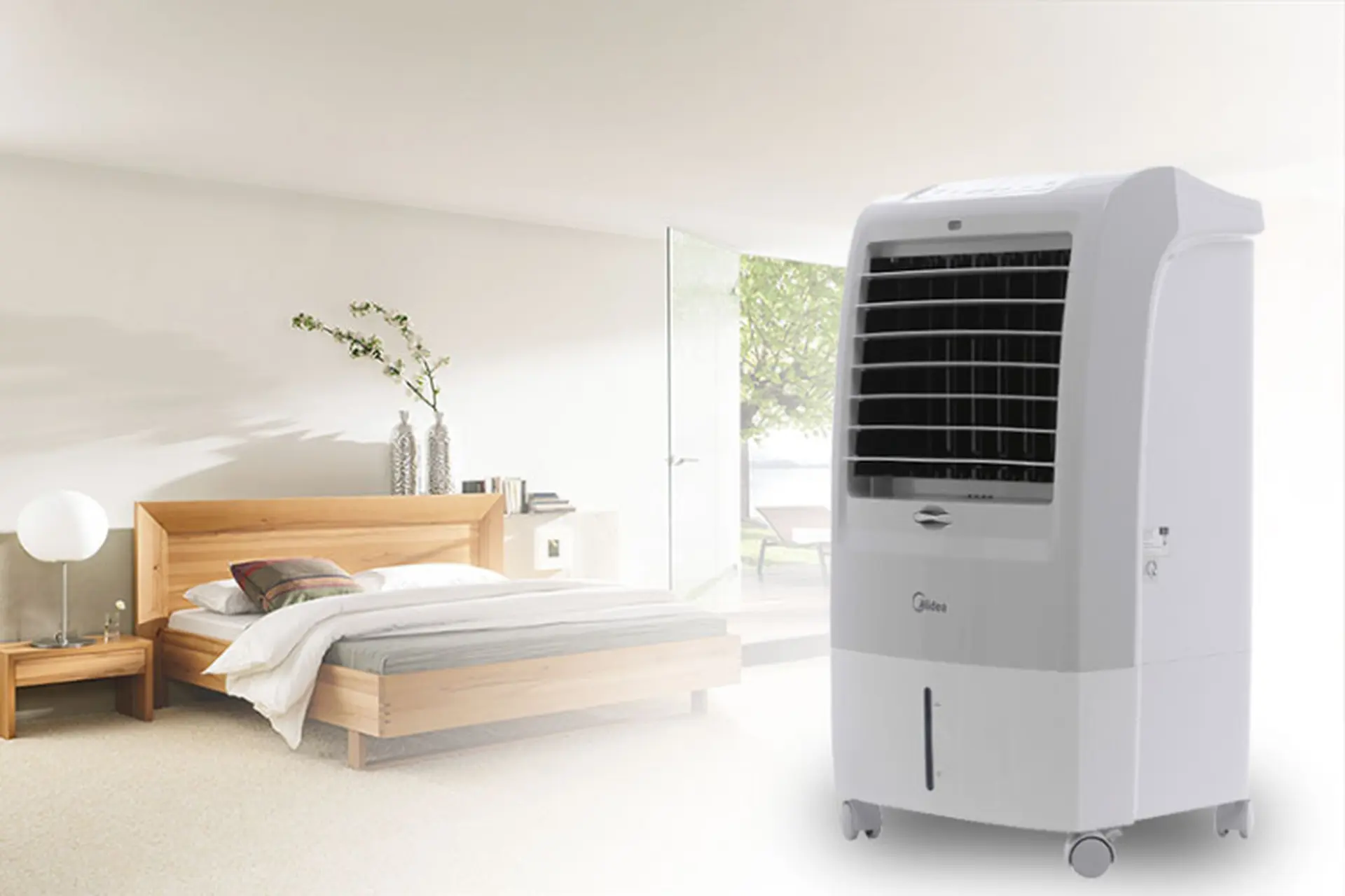Hướng dẫn cách sử dụng quạt hơi nước Midea đúng cách và an toàn cho cả gia đình 