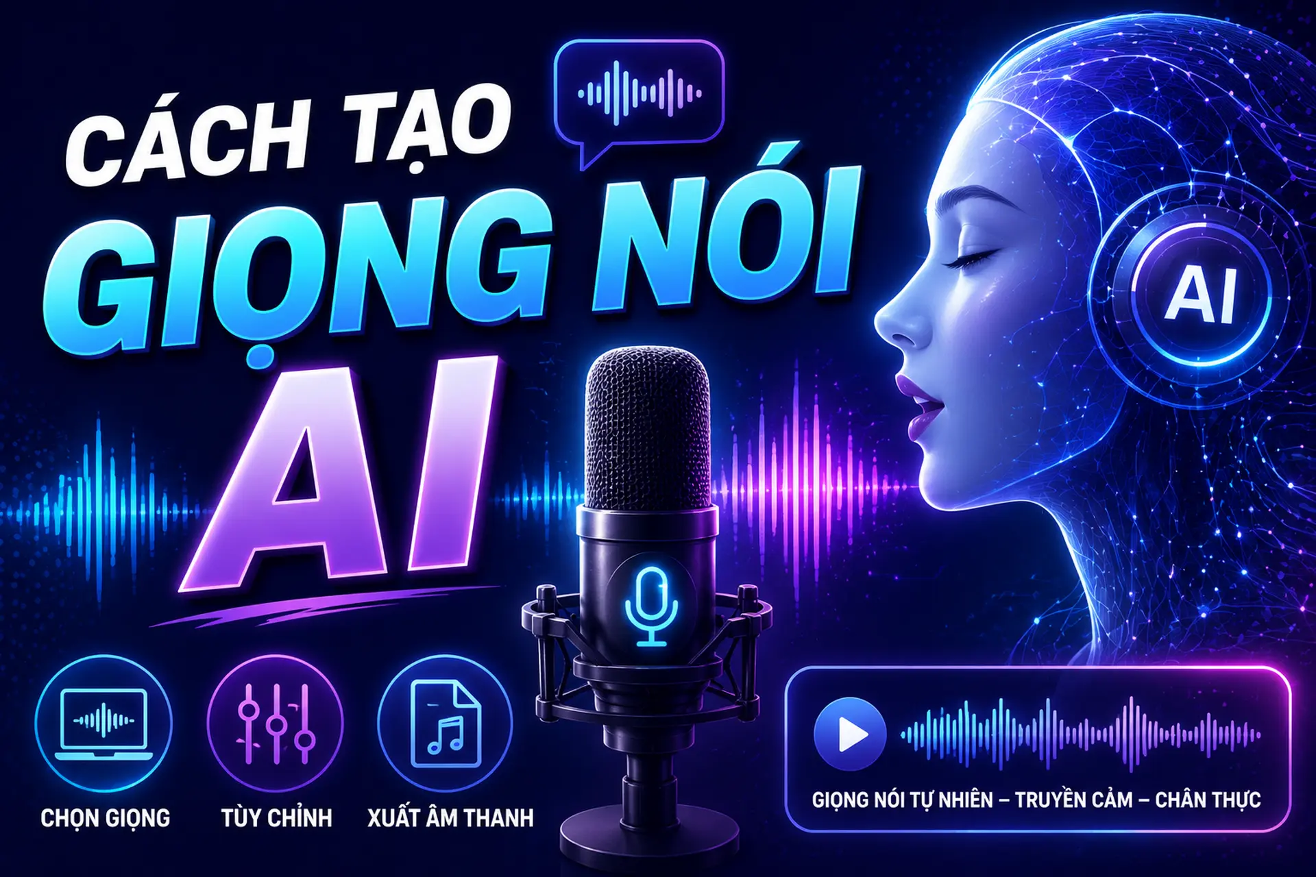 Cách tạo giọng nói AI bằng CapCut và ElevenLabs chi tiết cho người mới bắt đầu