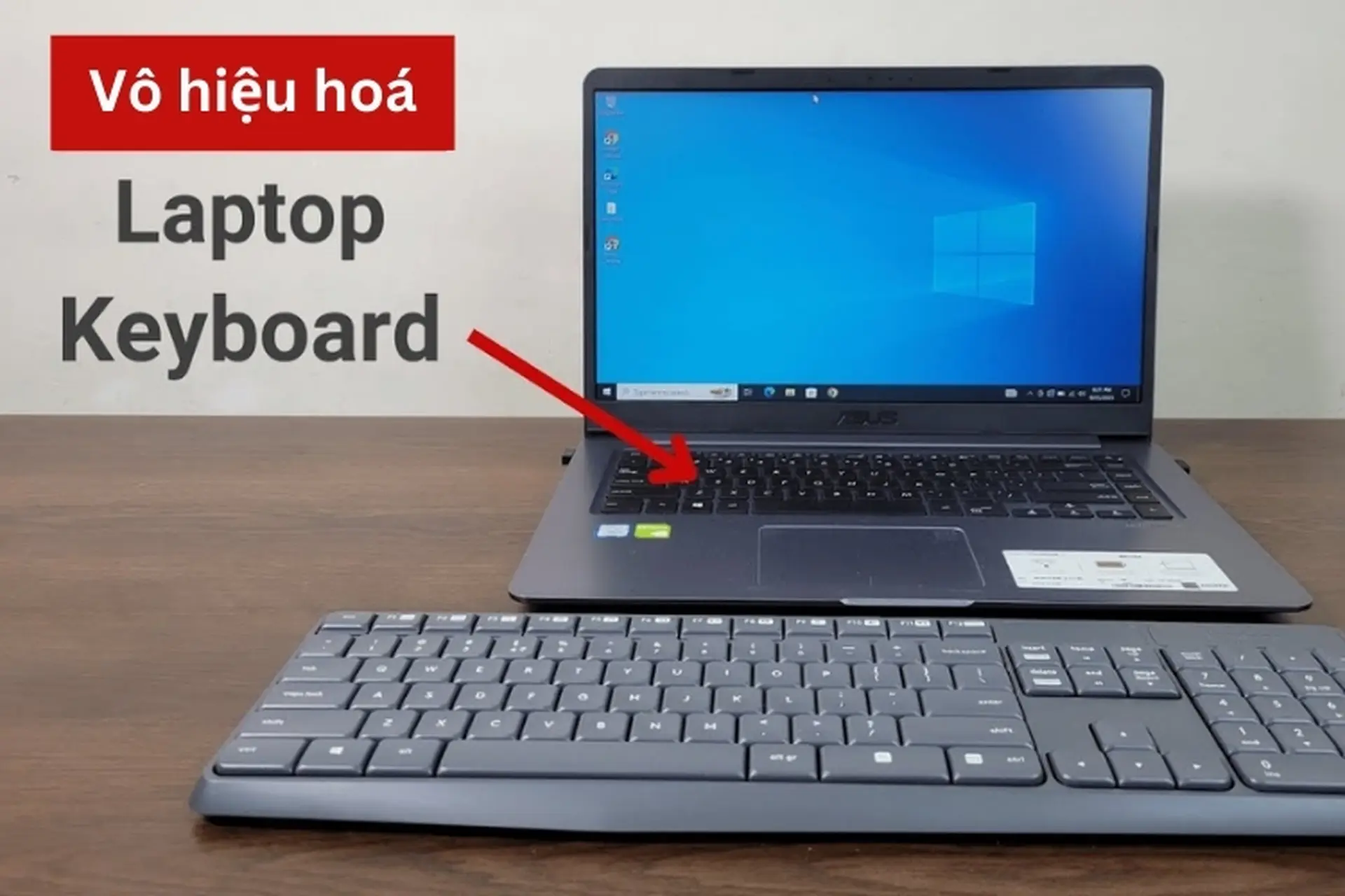 2 cách tắt bàn phím laptop dùng phím rời trên Windows và Macbook có thể bạn chưa biết