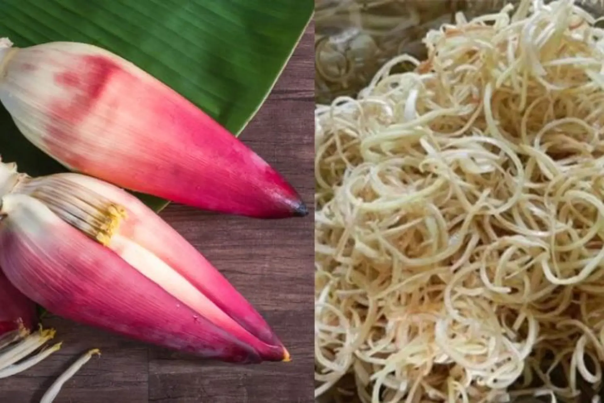 Cách thái và ngâm hoa chuối giữ được màu đẹp và độ tươi ngon