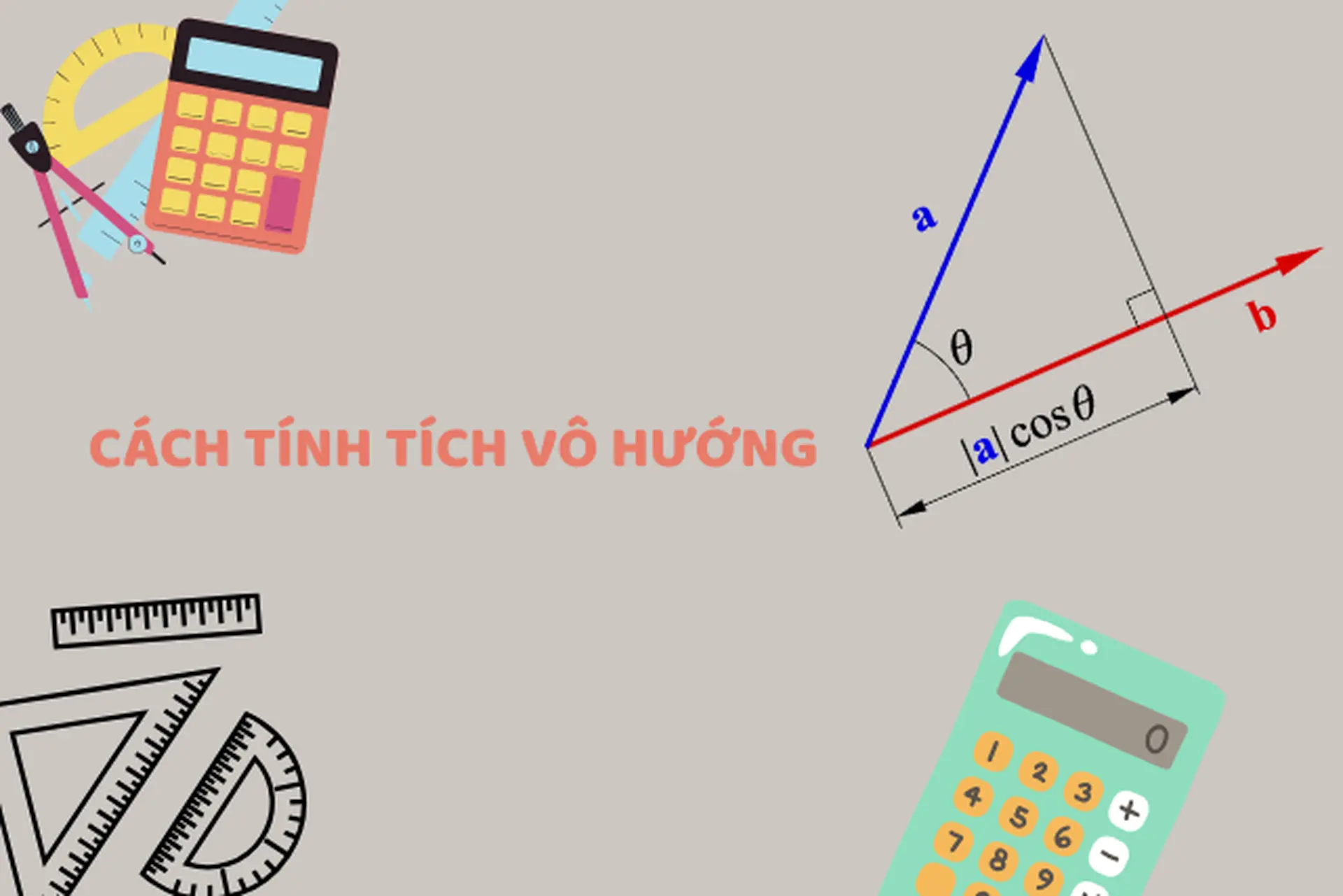 Cách tính tích vô hướng chuẩn xác dễ nhớ ai cũng có thể hiểu và áp dụng nhanh