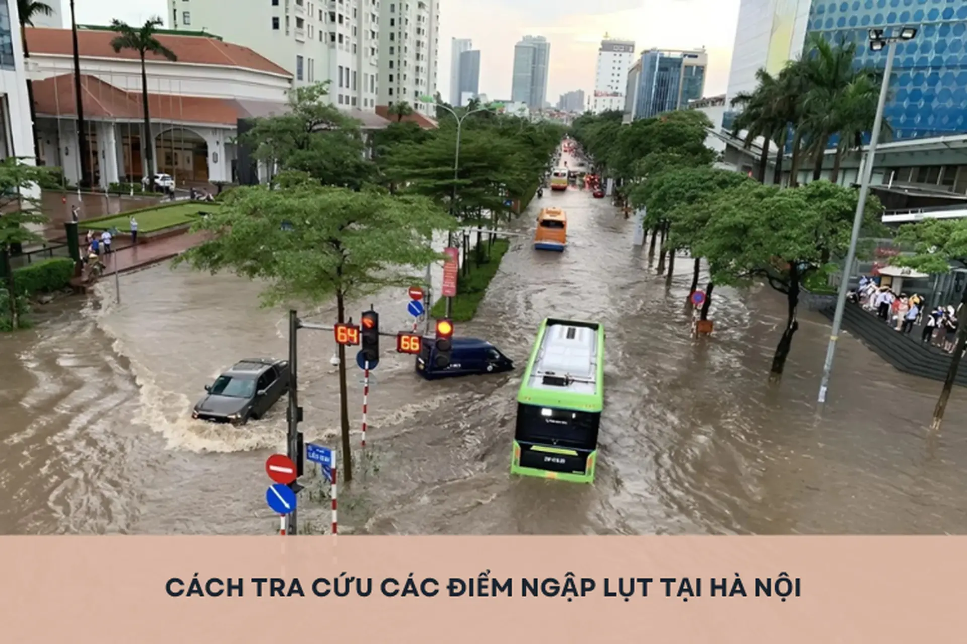 Tìm hiểu cách tra cứu các điểm ngập lụt tại Hà Nội nhanh chóng, đơn giản trong những ngày mưa bão