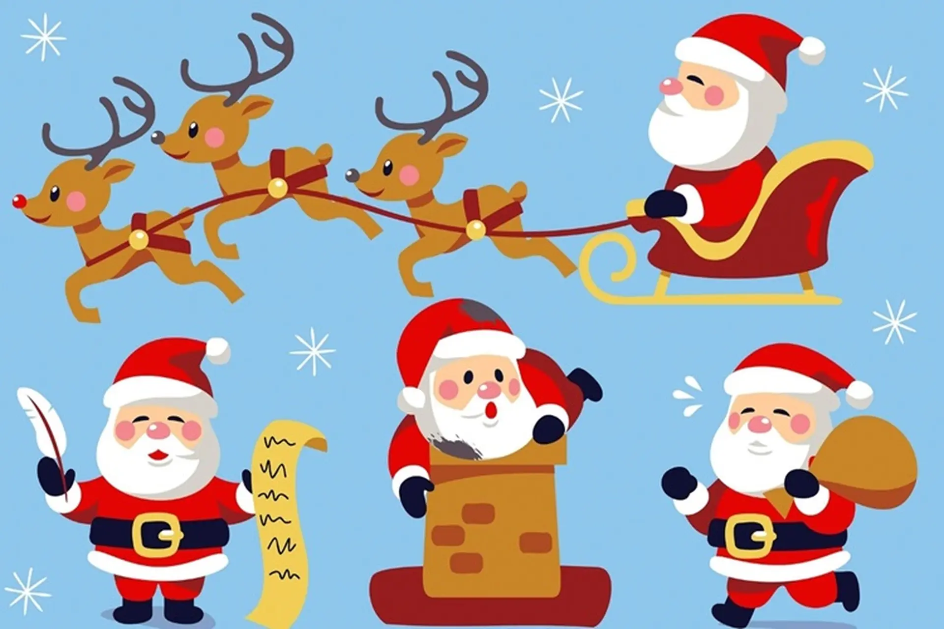 Hé lộ những cách vẽ ông già Noel độc đáo, góp phần tạo nên không khí Giáng sinh sáng tạo 