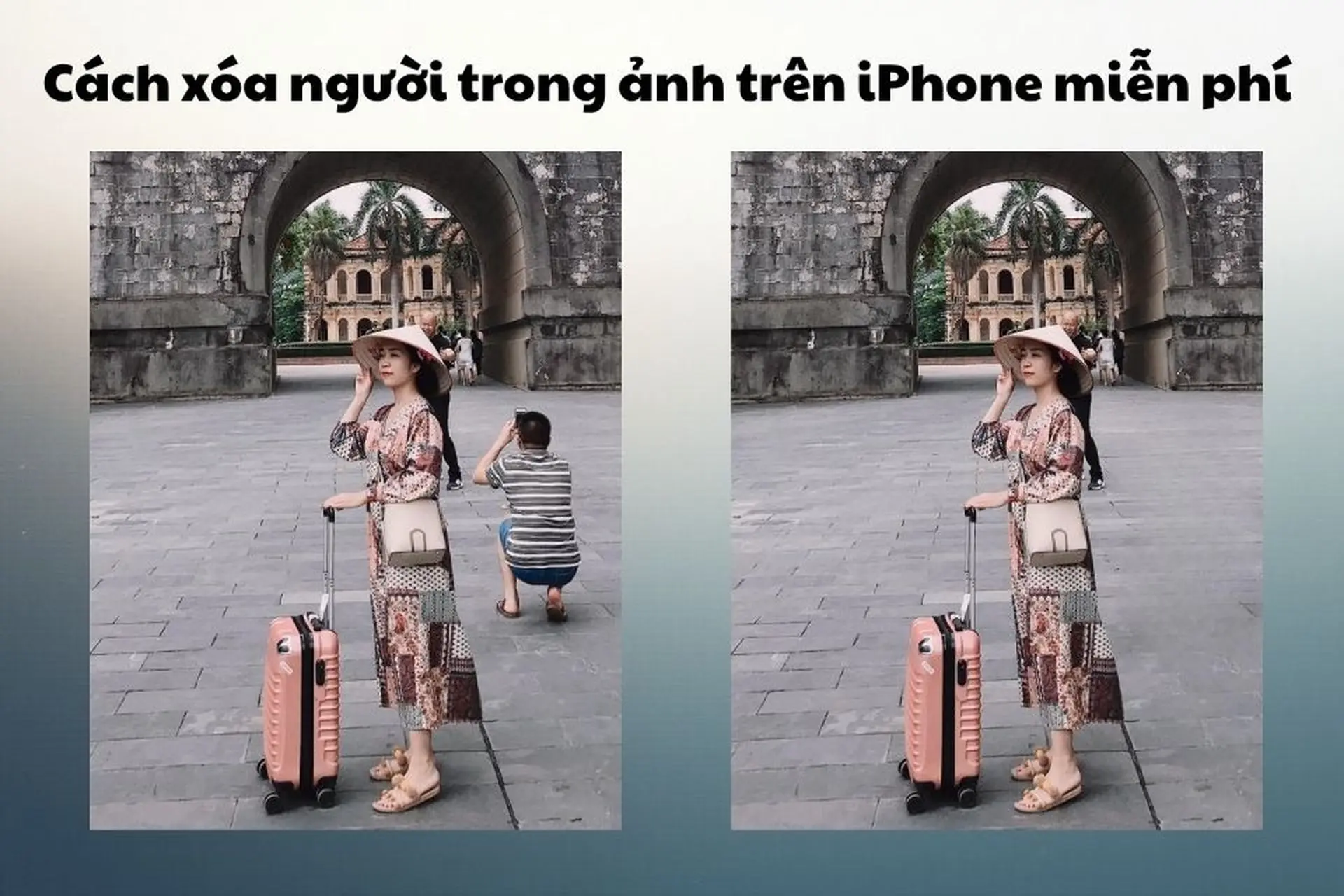 Top 7 cách xóa người trong ảnh trên iPhone miễn phí cực dễ mà ai cũng làm được
