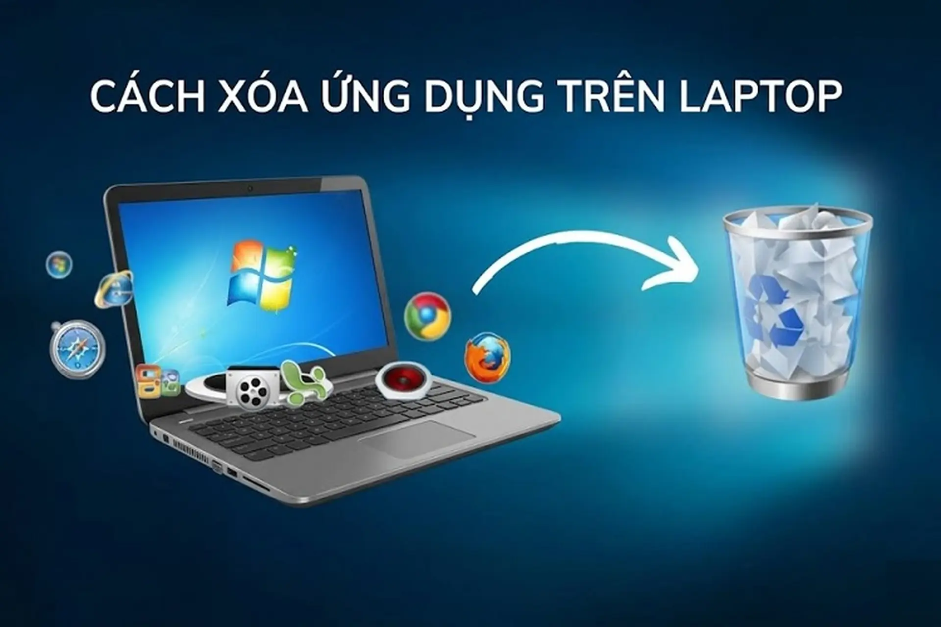 Hướng dẫn cách xóa ứng dụng trên laptop đơn giản, nhanh chóng, ai cũng làm được