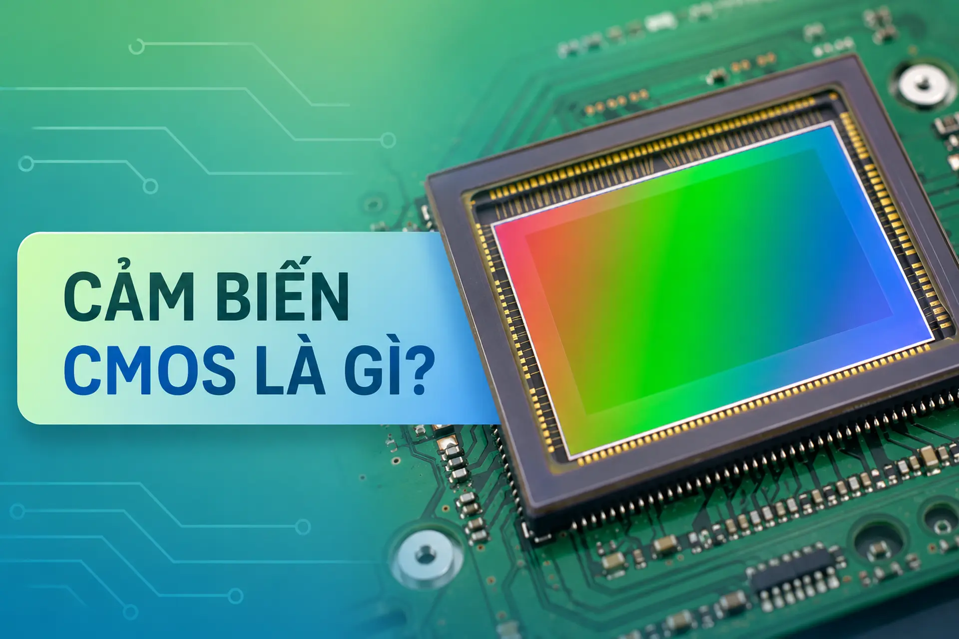 Cảm biến CMOS là gì? Tìm hiểu cấu tạo, nguyên lý hoạt động và ưu điểm nổi bật