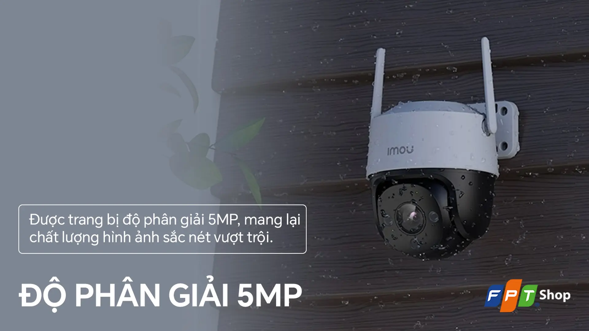 Camera IP ngoài trời 360 độ 5MP Imou IPC-S51FEP