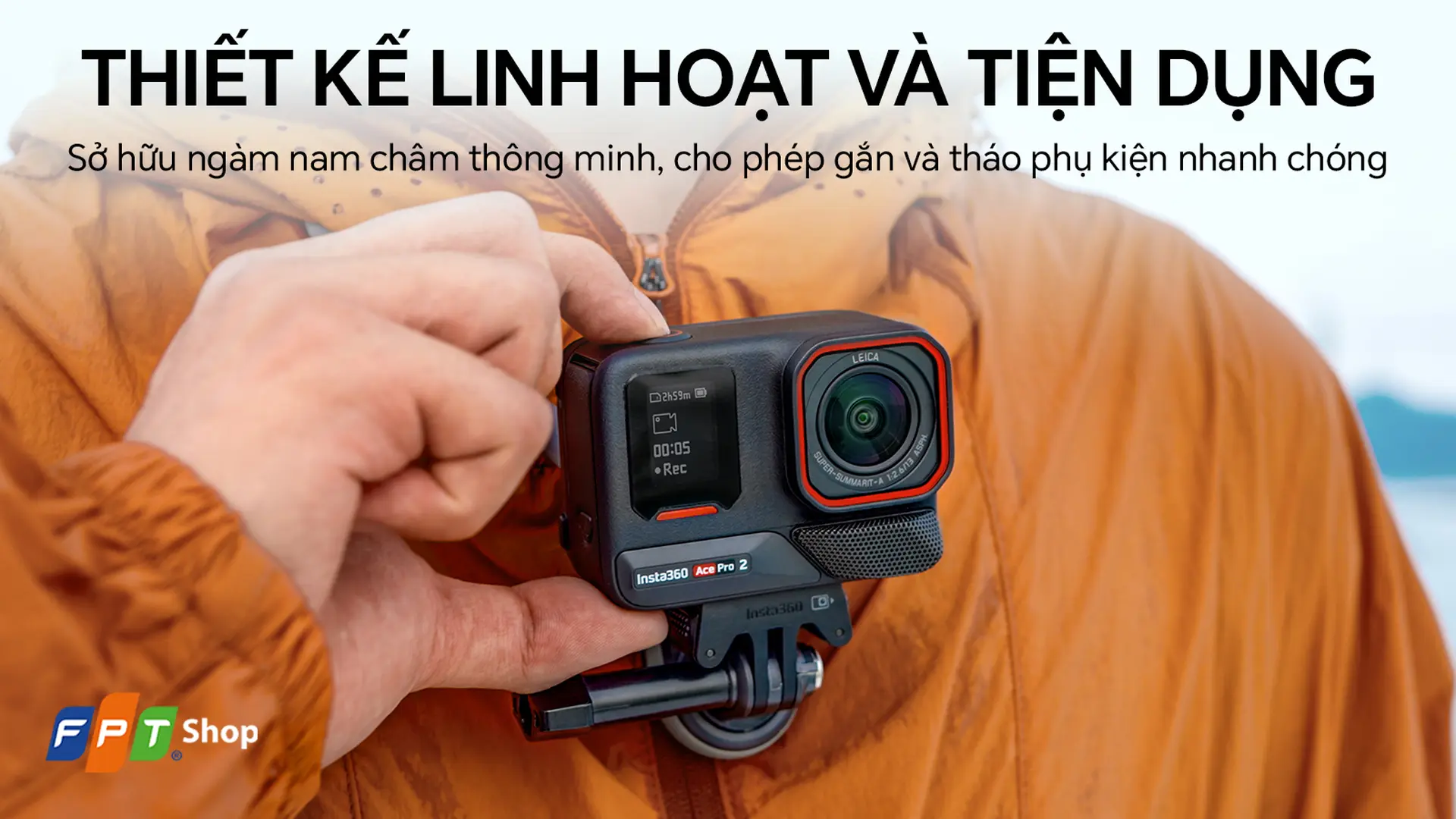 Camera hành động Insta360 Ace Pro 2 Dual Battery Standard Bundle