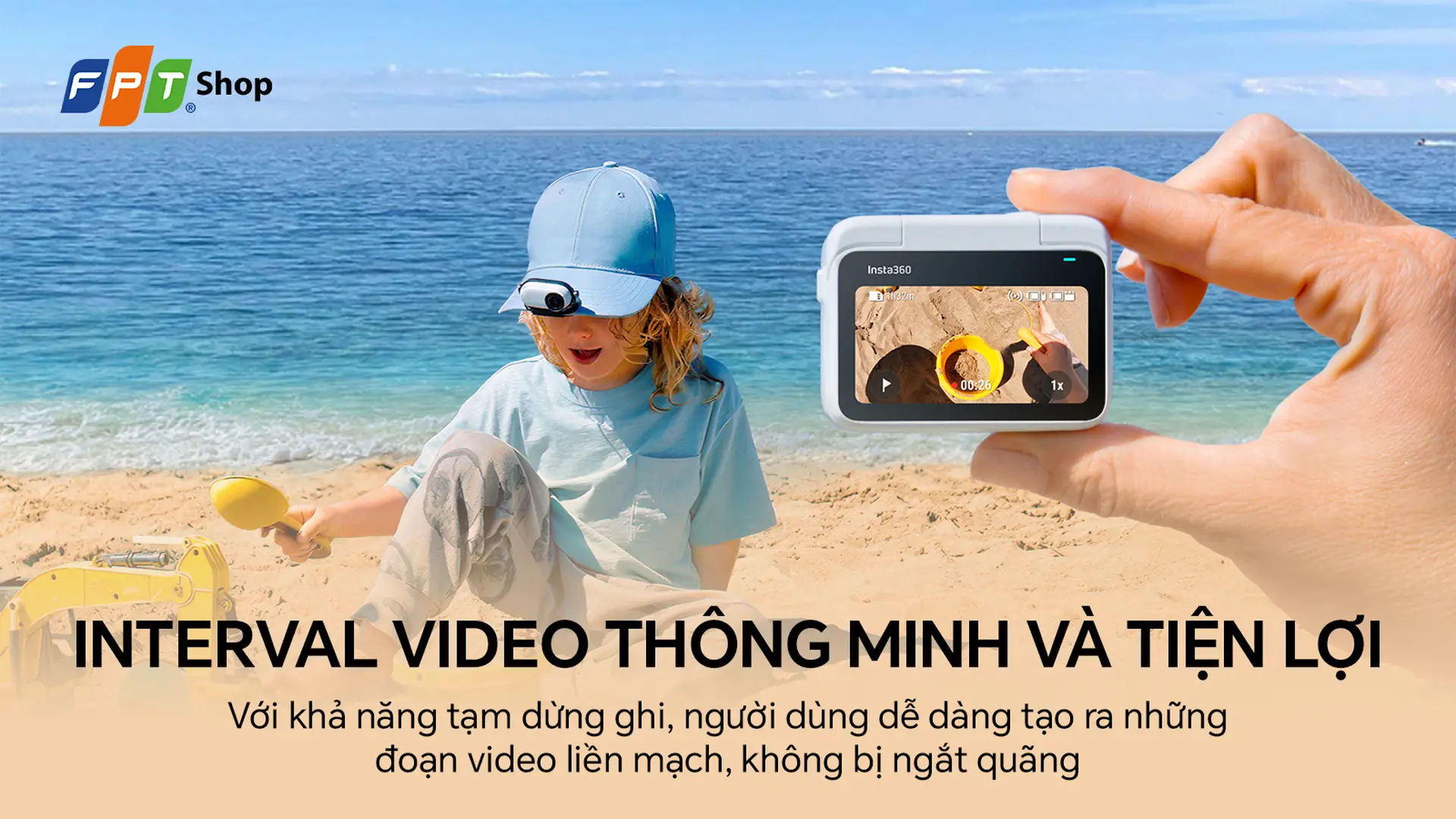Camera hành động Insta360 GO 3S 128GB Standard Edition
