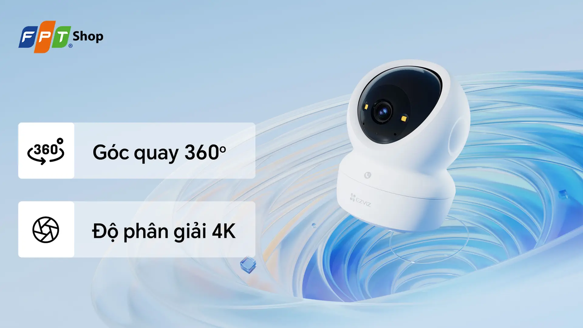 Camera IP 360 độ 5MP Ezviz H6C G1