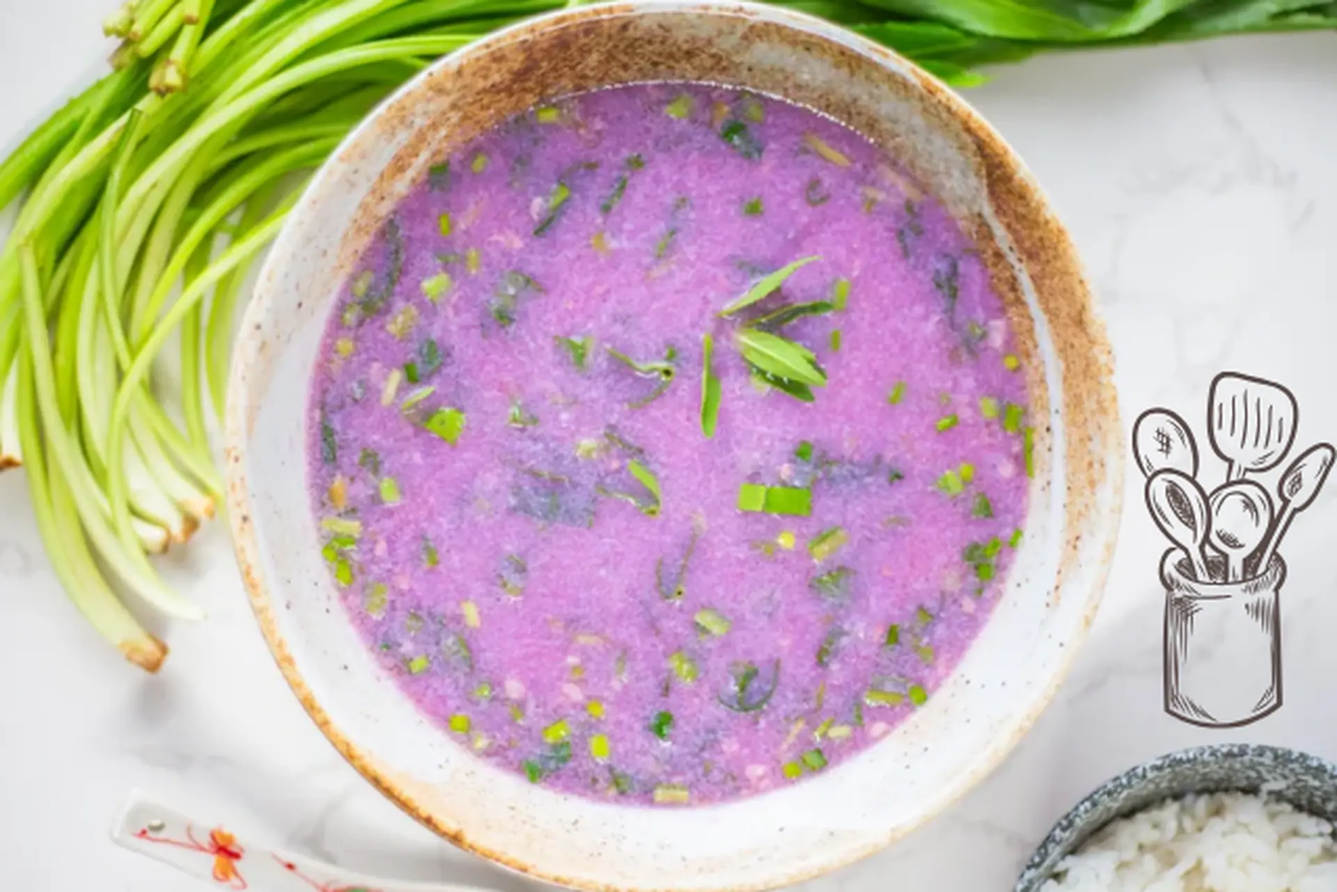 Canh khoai mỡ thịt bằm thơm ngon - Hương vị tuổi thơ bà hay nấu khiến bạn nhớ mãi