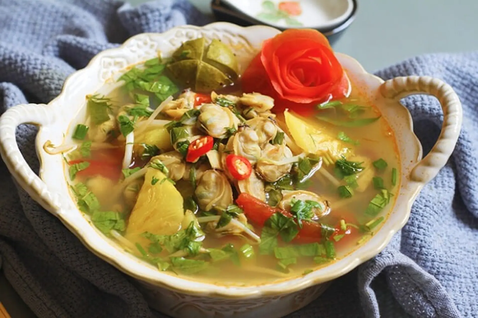 Canh ngao nấu dứa – món ăn thanh mát, giàu dưỡng chất và dễ làm cho mọi gia đình