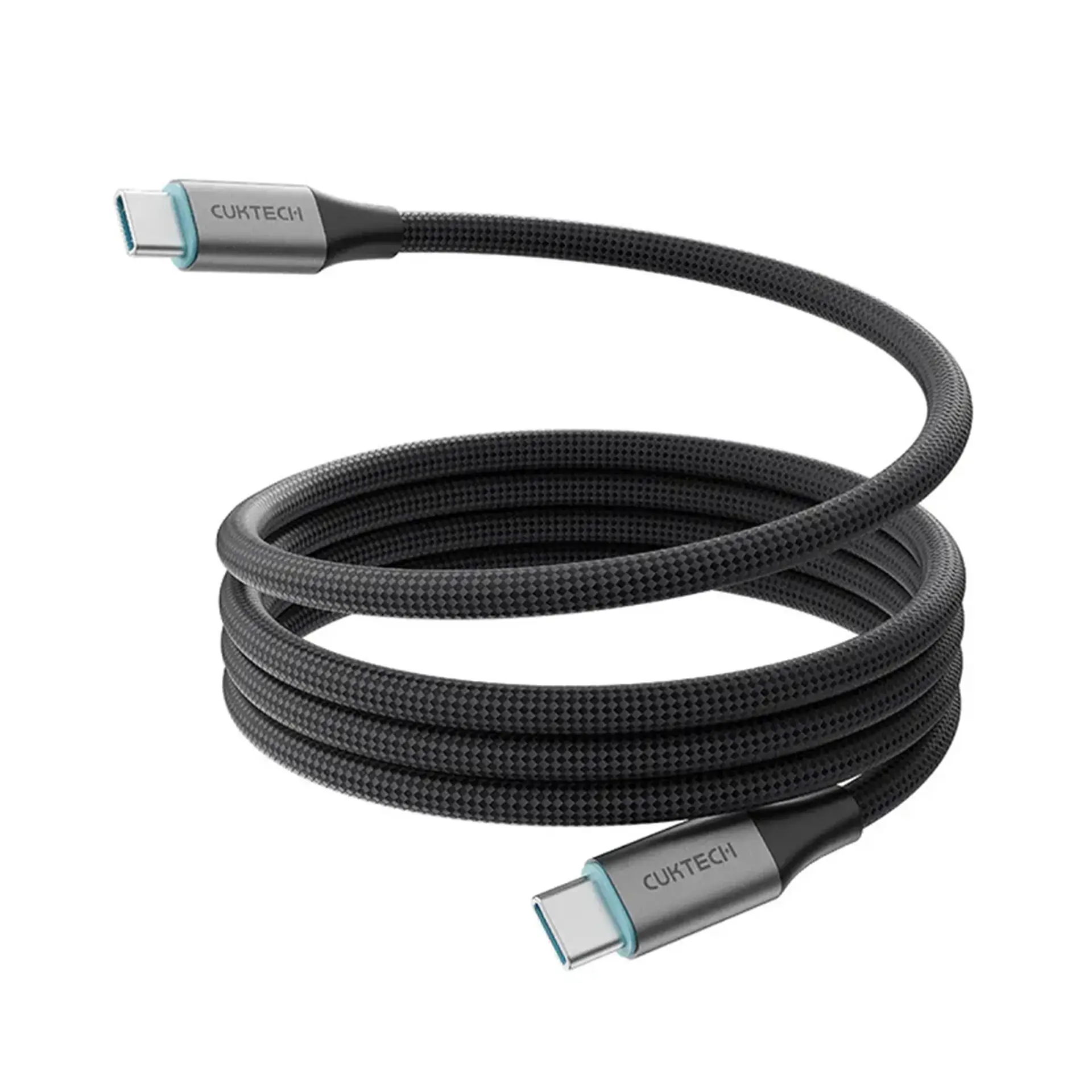 Cáp USB-C to USB-C 1.5m 240W từ tính dây bện dù CMC615 Cuktech