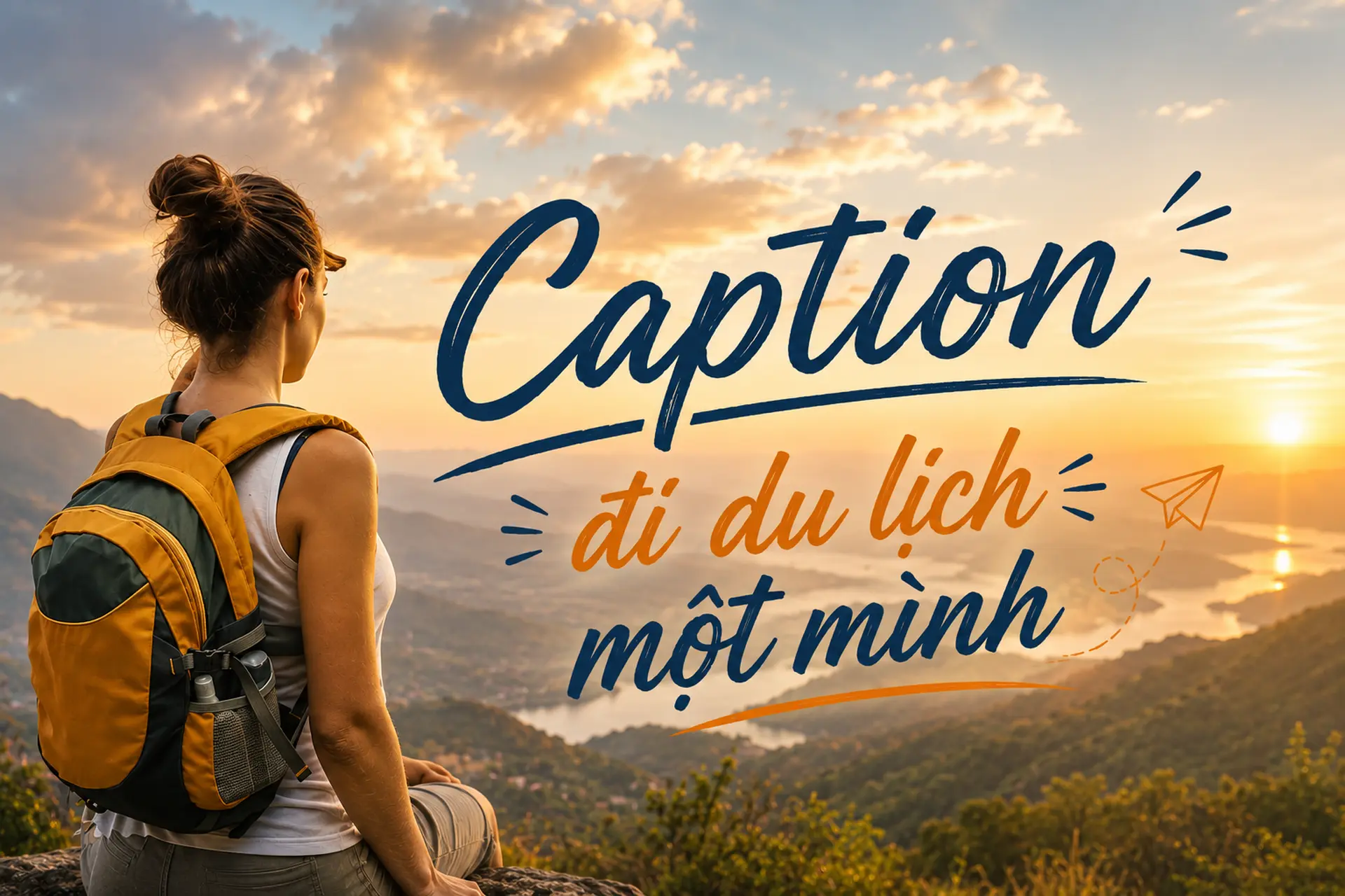 Caption đi du lịch một mình hay và ý nghĩa giúp bạn lưu giữ trọn vẹn từng khoảnh khắc