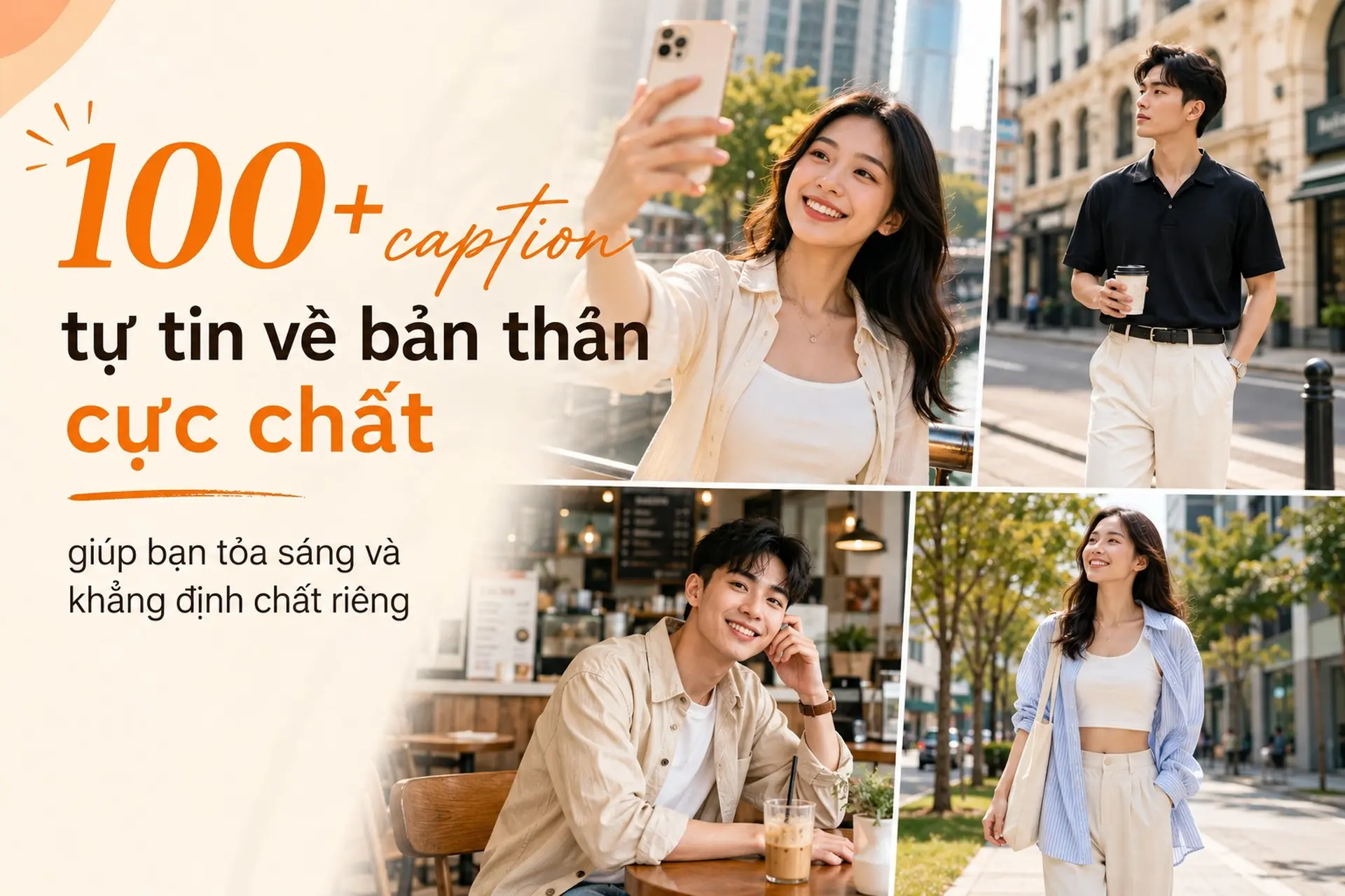 100+ caption tự tin về bản thân cực chất giúp bạn tỏa sáng và khẳng định chất riêng