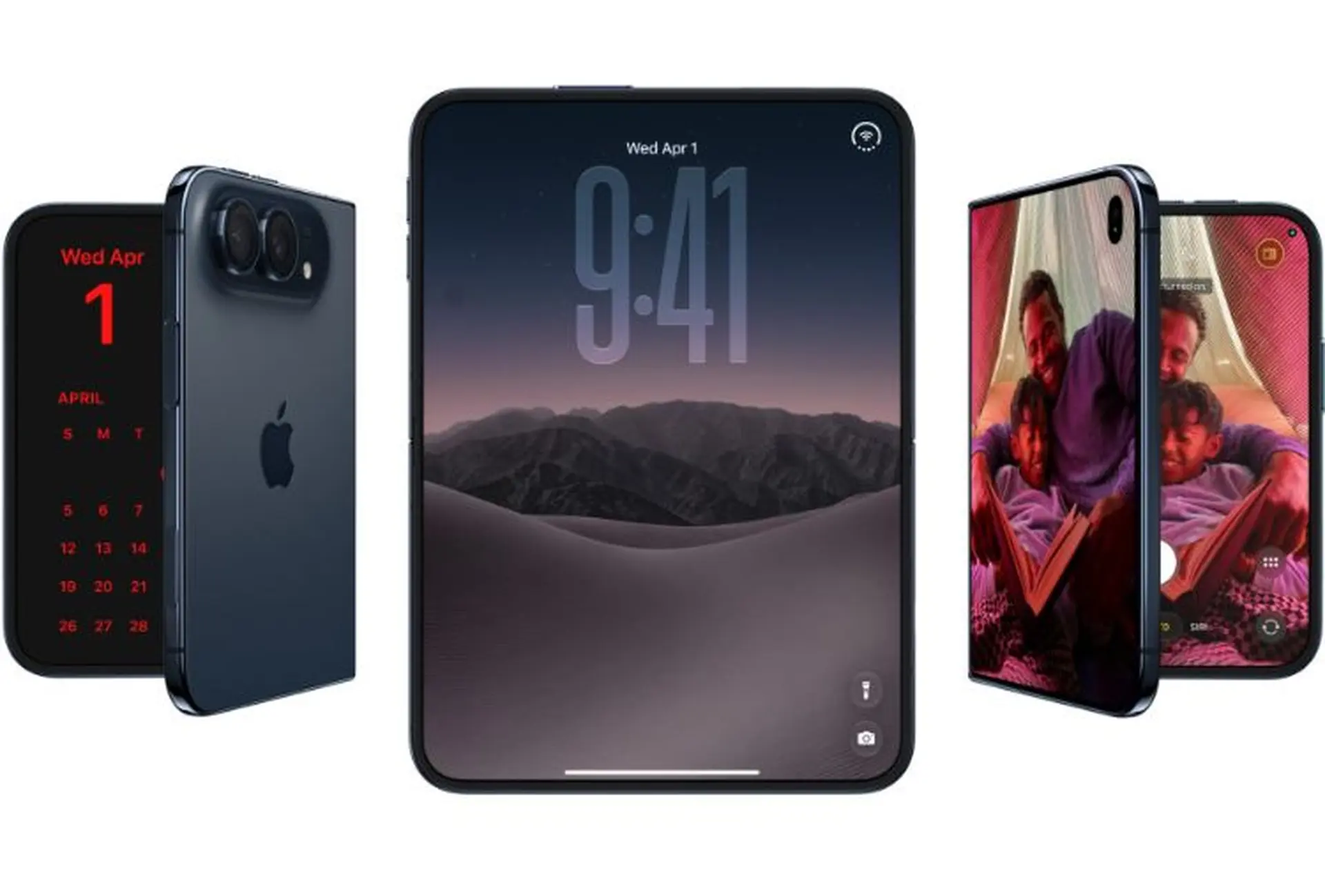 Cấu hình iPhone Duo: Màn hình gập mới lạ, chip A20 Pro và camera 48 MP Dual Fusion