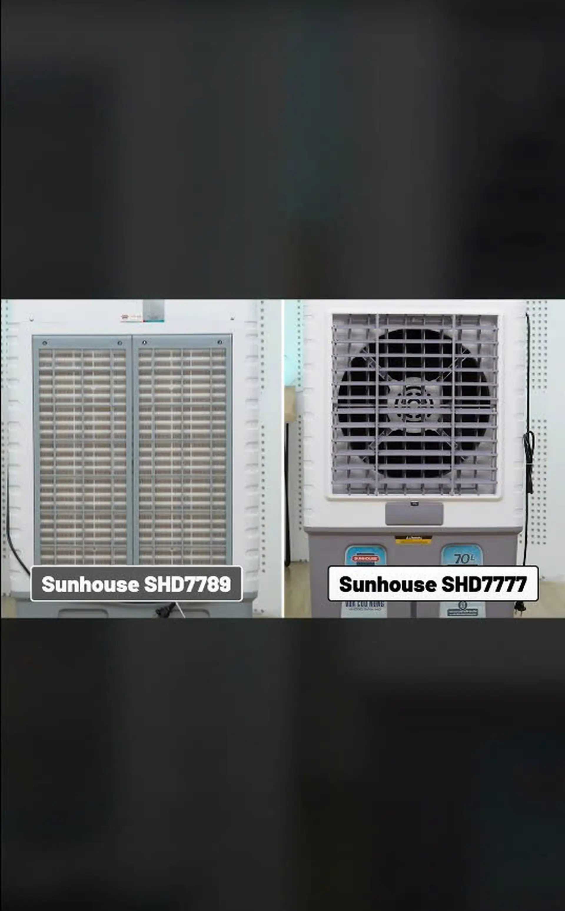 Bộ Đôi Quạt Điều Hòa Sunhouse SHD7777 & SHD7789 – Mát Lạnh Tức Thì, Tiết Kiệm Điện Năng