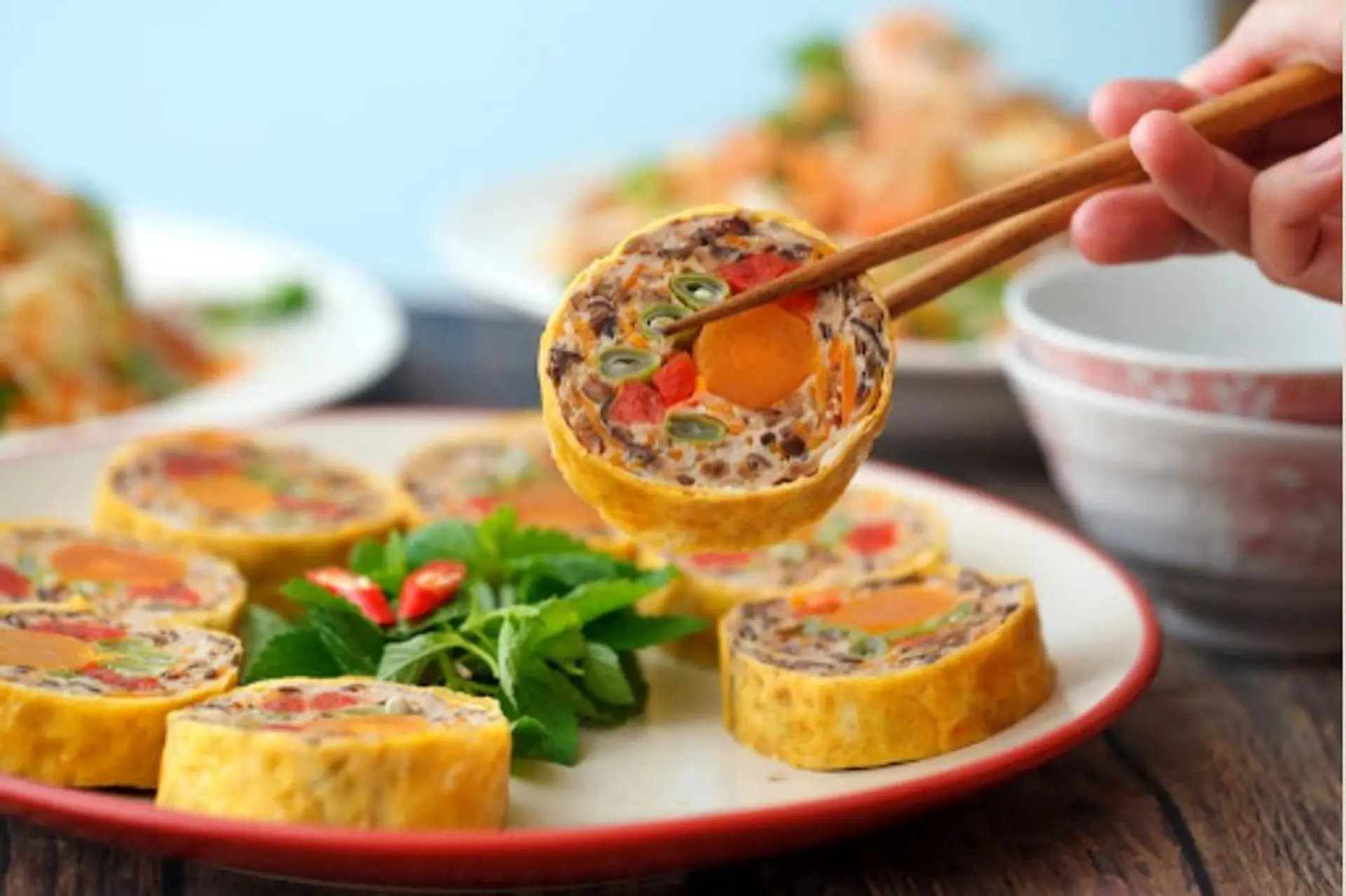 Hướng dẫn làm chả hoa thơm ngon, đầy màu sắc khiến mẹ chồng phải khen nức nở