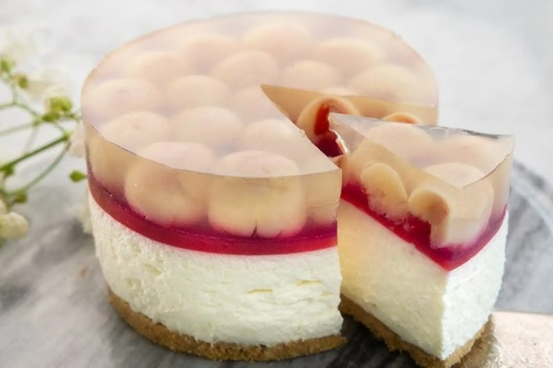 Cách làm cheesecake trái vải mát lạnh, ngọt thanh, béo ngậy giải nhiệt hiệu quả ngày hè oi ả