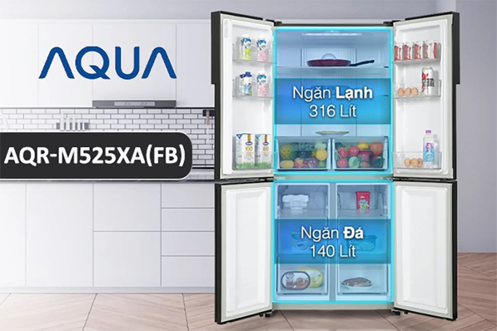 Chi tiết đánh giá tủ lạnh M525XA: Công nghệ tiên tiến, vận hành êm ái, bền bỉ