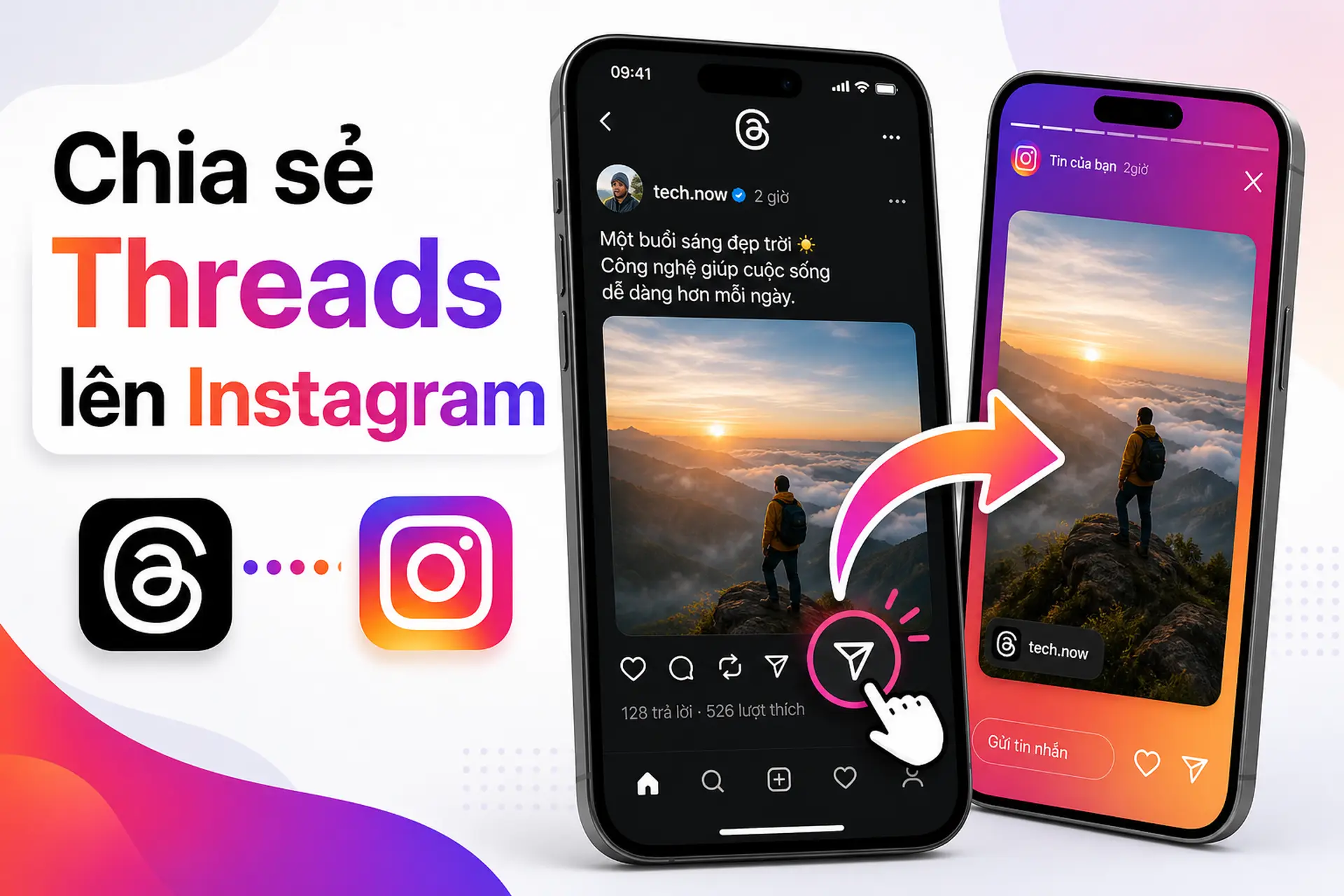 Chia sẻ bài đăng Threads lên Instagram nhanh chóng, đơn giản và siêu dễ thực hiện