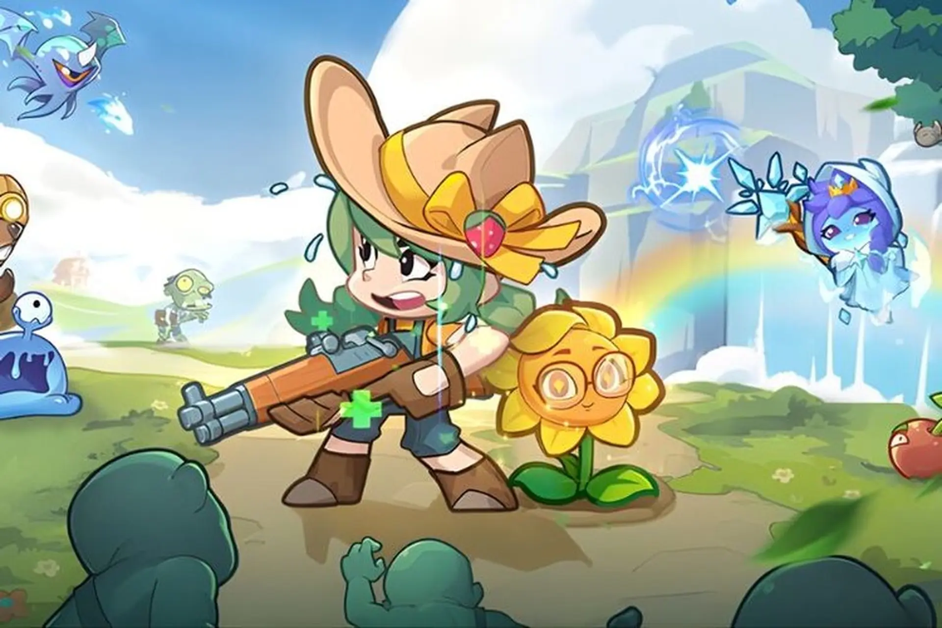 Chiến Tuyến Hướng Dương: Trải nghiệm game chiến thuật thủ thành chủ đề các tinh linh Thực Vật