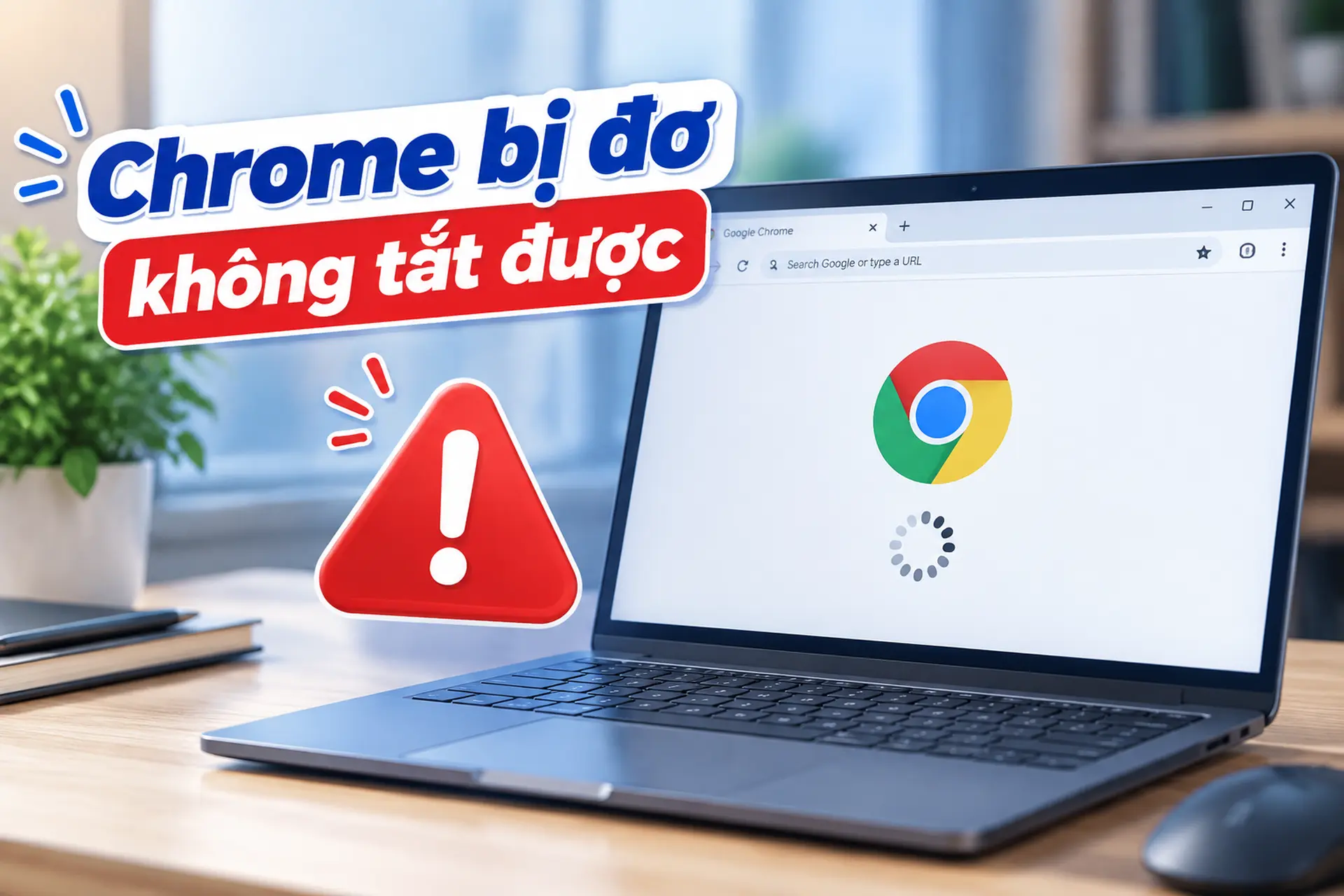 Vì sao Chrome bị đơ không tắt được? 8 cách xử lý nhanh để trình duyệt hoạt động lại