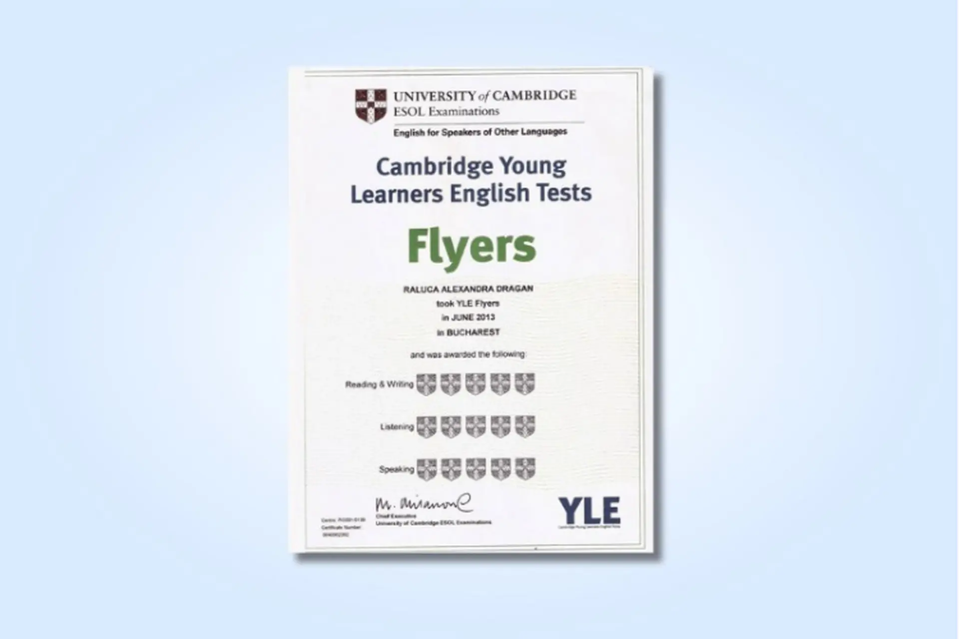 Chứng chỉ Cambridge Flyers: Mục tiêu, đối tượng, cấu trúc bài thi, chi phí và địa điểm thi