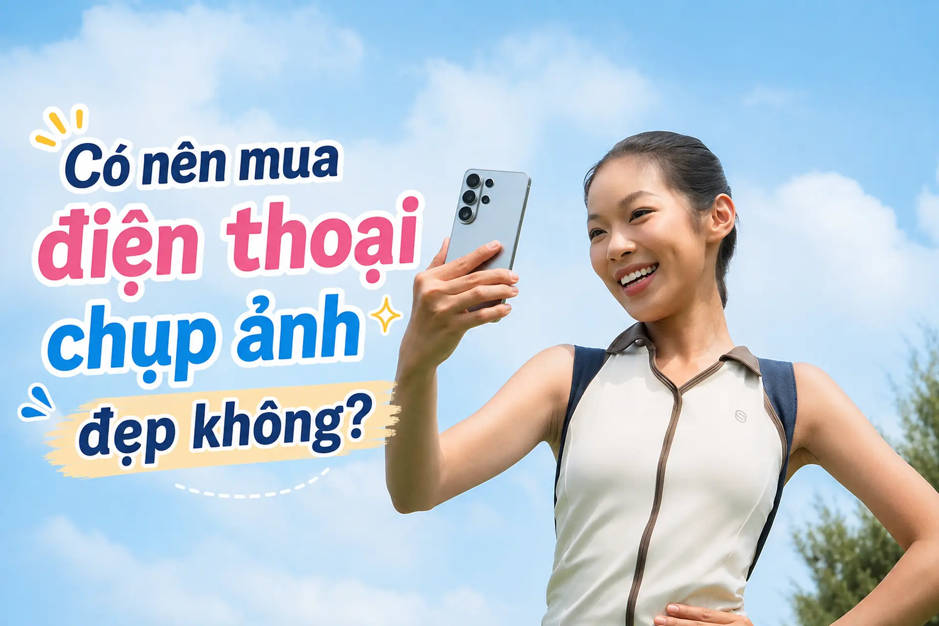Có nên mua điện thoại chụp ảnh đẹp không? Phân tích ưu nhược điểm và nhu cầu sử dụng