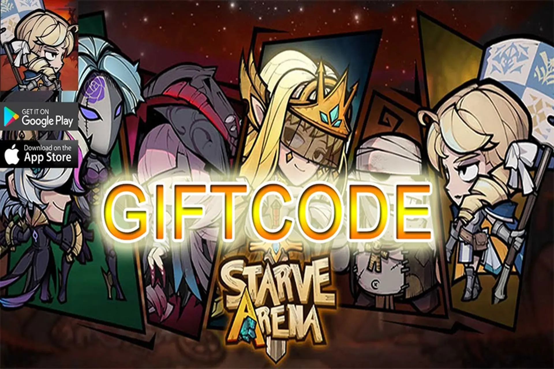 Nhận code Starve Arena mới nhất 2026, thu thập những phần thưởng hấp dẫn