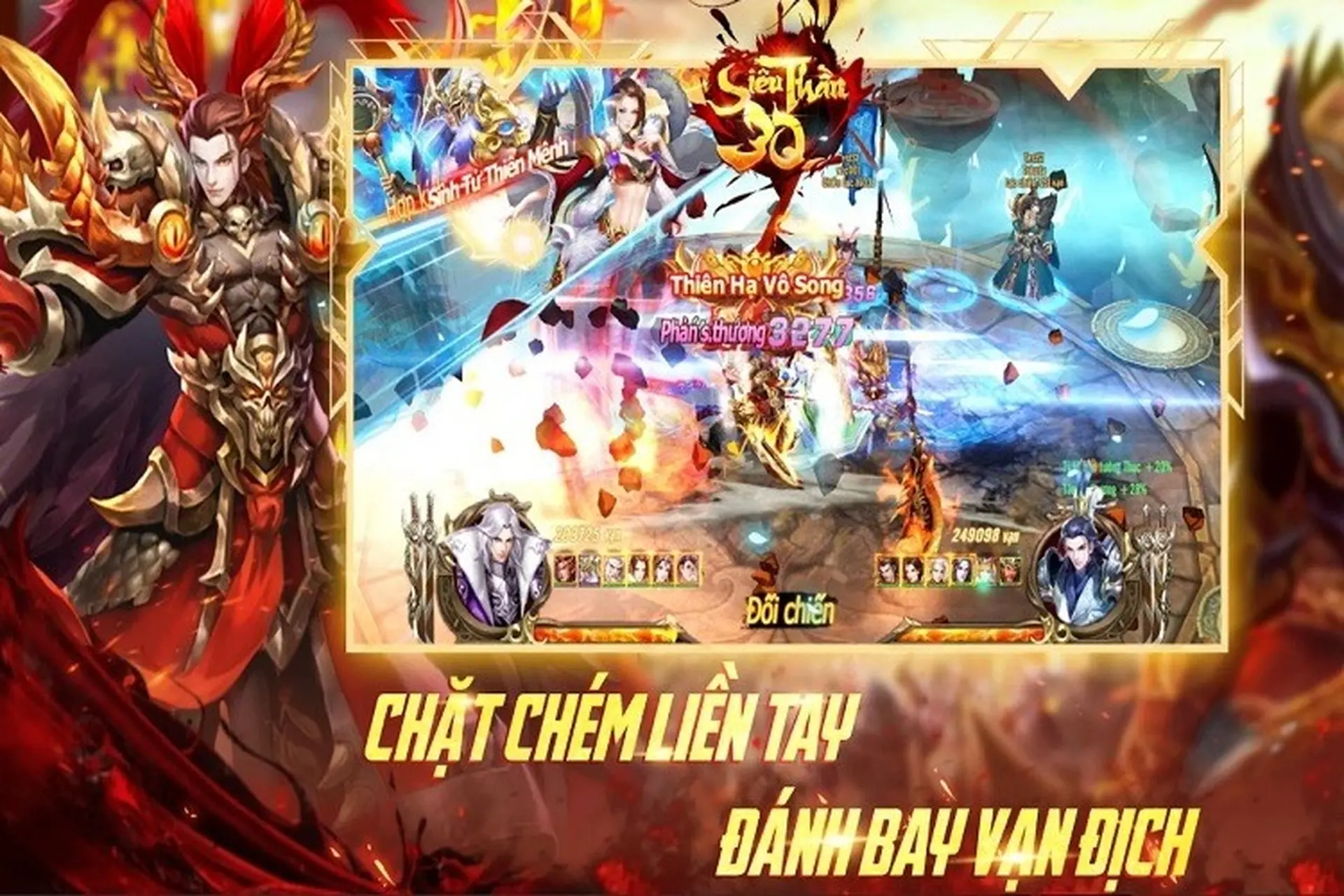 Update code Siêu Thần 3Q mới nhất 01/2026: Nhận tướng, vàng, sách và nhiều vật phẩm miễn phí