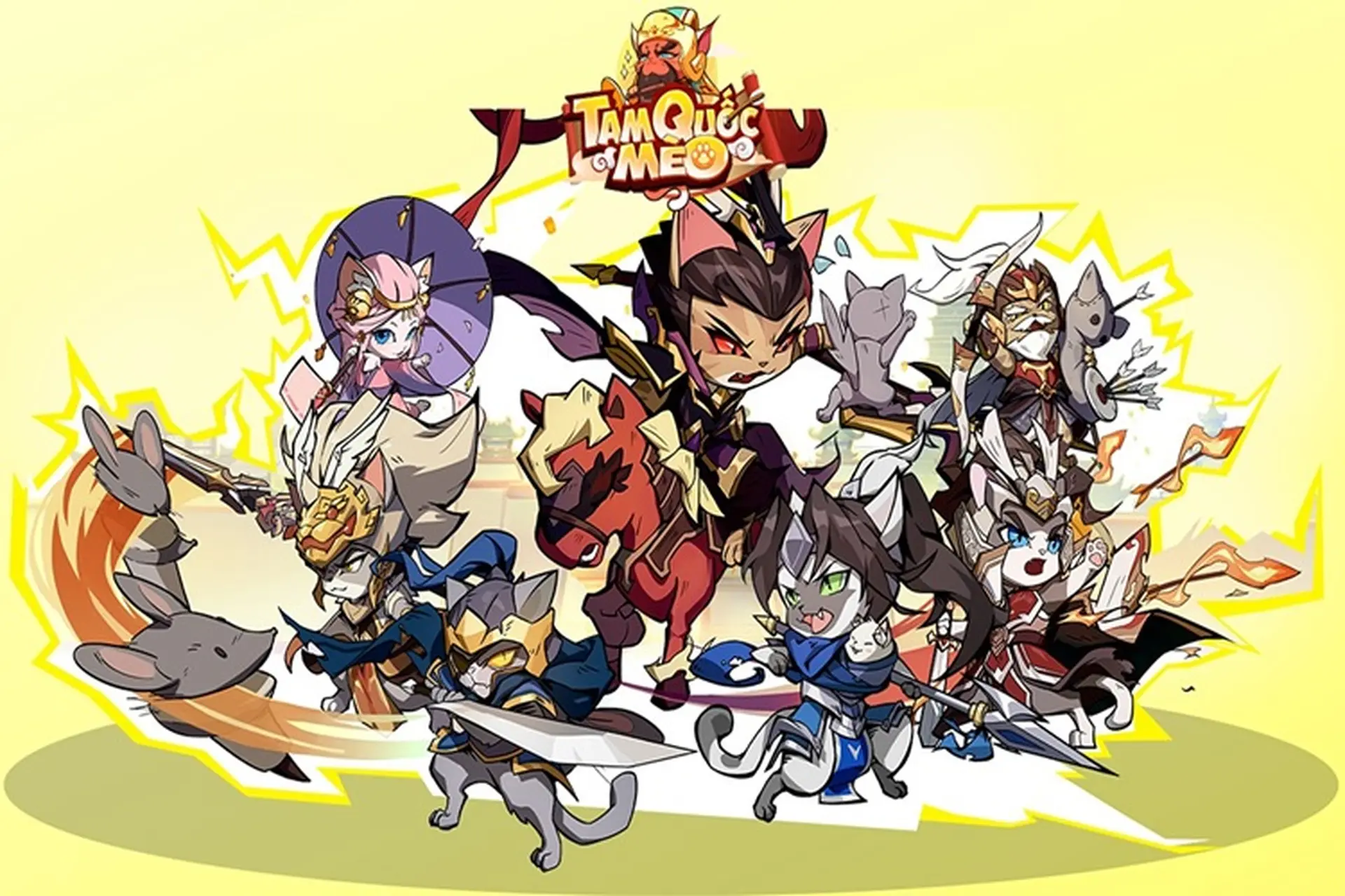 Thu thập ngay các mã code Tam Quốc Mèo, nhập và nhận quà để tăng cấp trong game