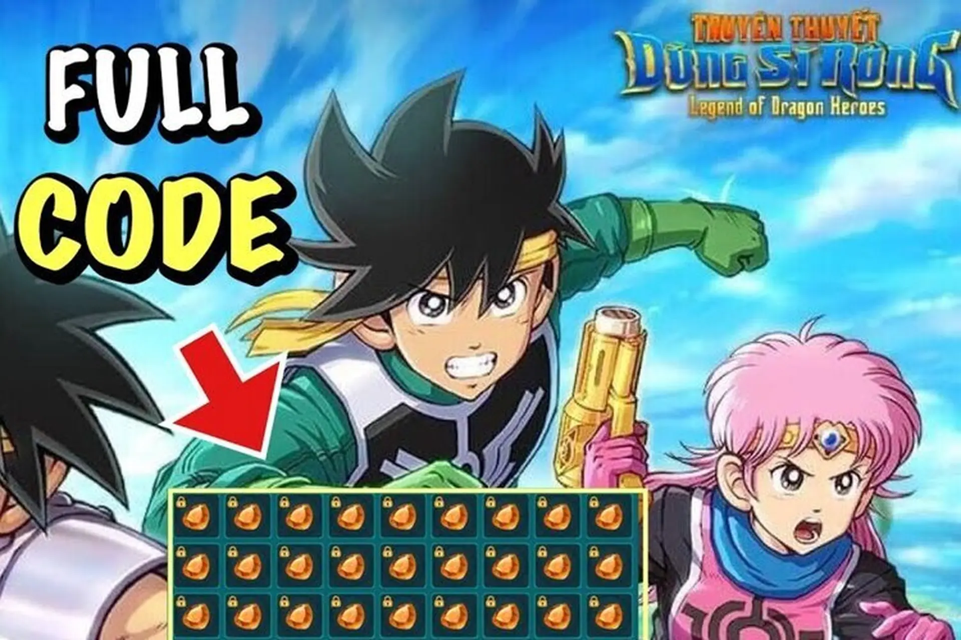 Nhận code Truyền Thuyết Dũng Sĩ Rồng mới nhất 01/2026, sở hữu vật phẩm giá trị liền tay