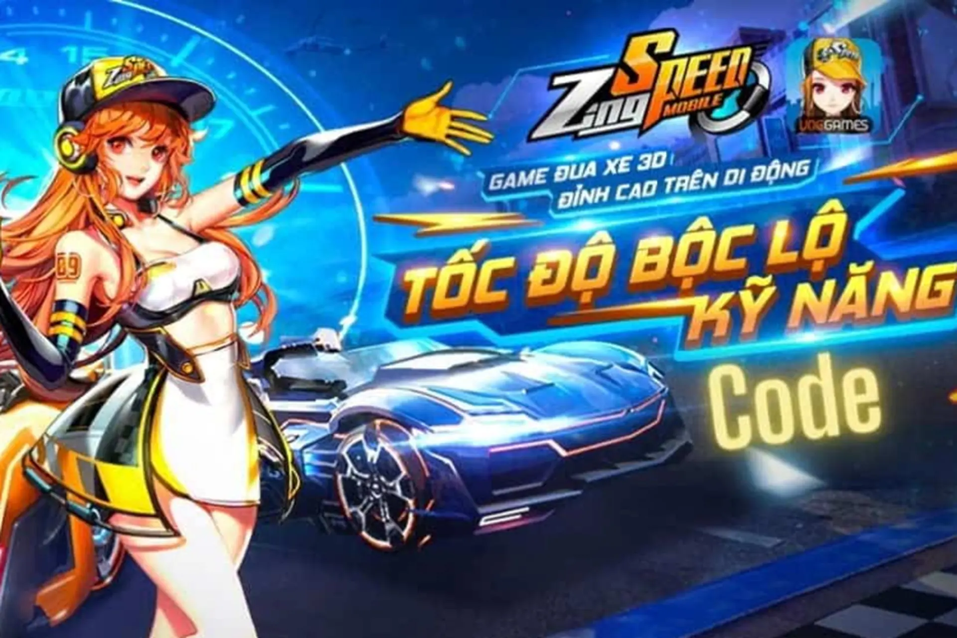 Cập nhật nhanh code Zing Speed Mobile 2026 sở hữu hàng loạt vật phẩm giá trị, miễn phí