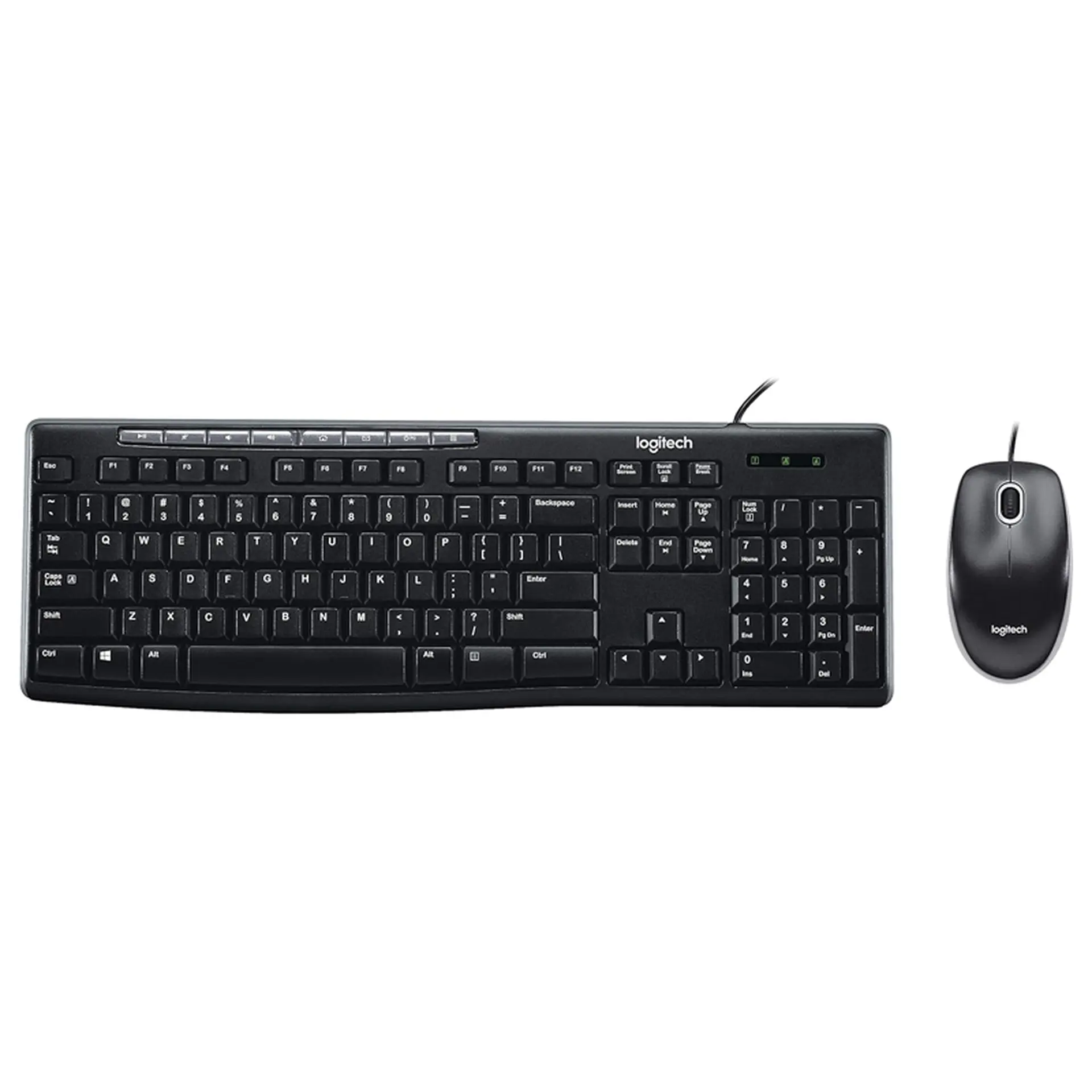Combo Bàn phím và Chuột có dây Logitech MK200