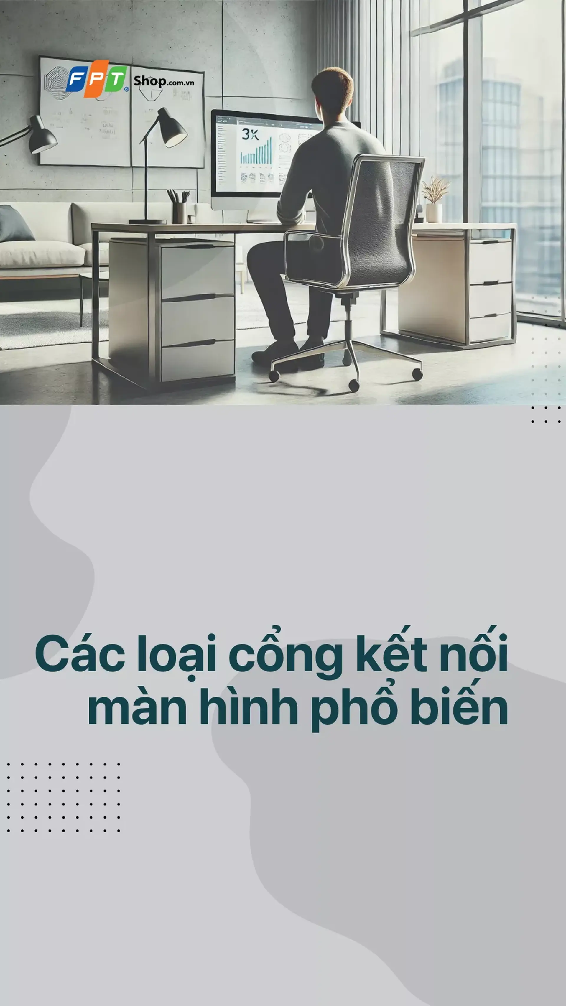 Các loại cổng phổ biến trên màn hình