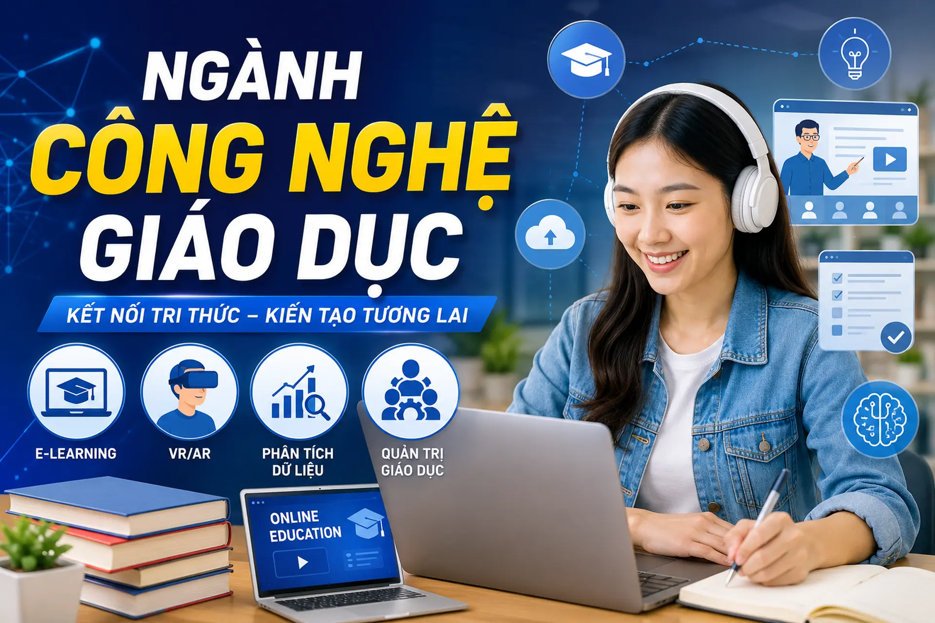 Ngành công nghệ giáo dục là gì? Cơ hội việc làm, mức lương và tiềm năng phát triển trong thời đại số