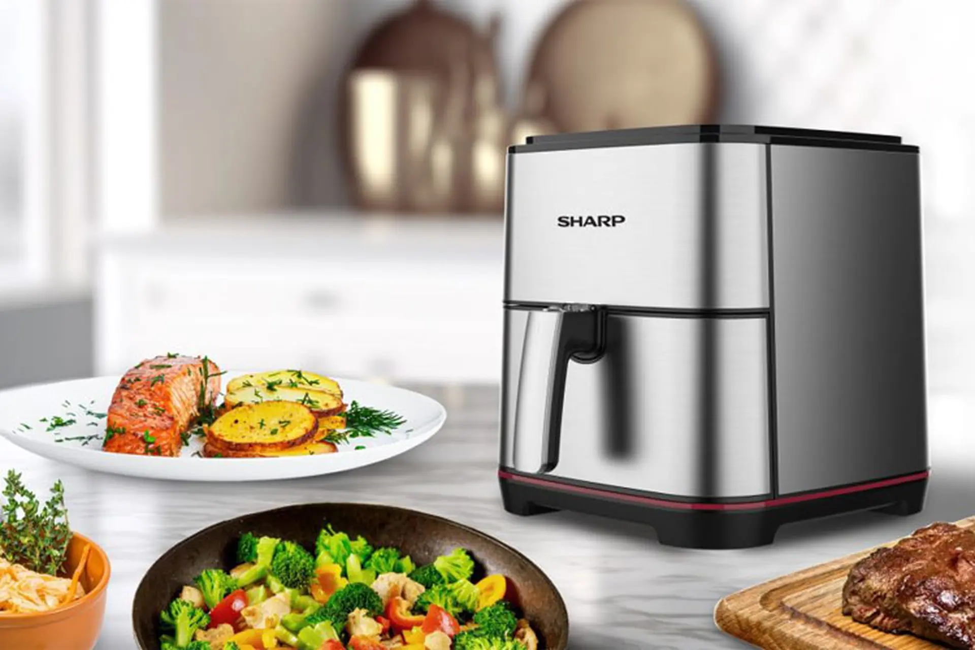 Điểm tên những công nghệ nồi chiên không dầu Sharp hiện đại, giúp bà nội trợ vào bếp nhàn tênh