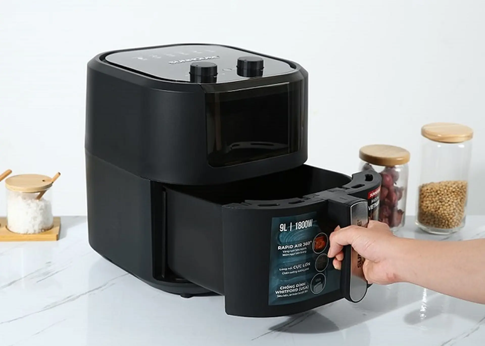 Đánh giá những công nghệ nồi chiên không dầu Sunhouse: Các ưu và nhược điểm