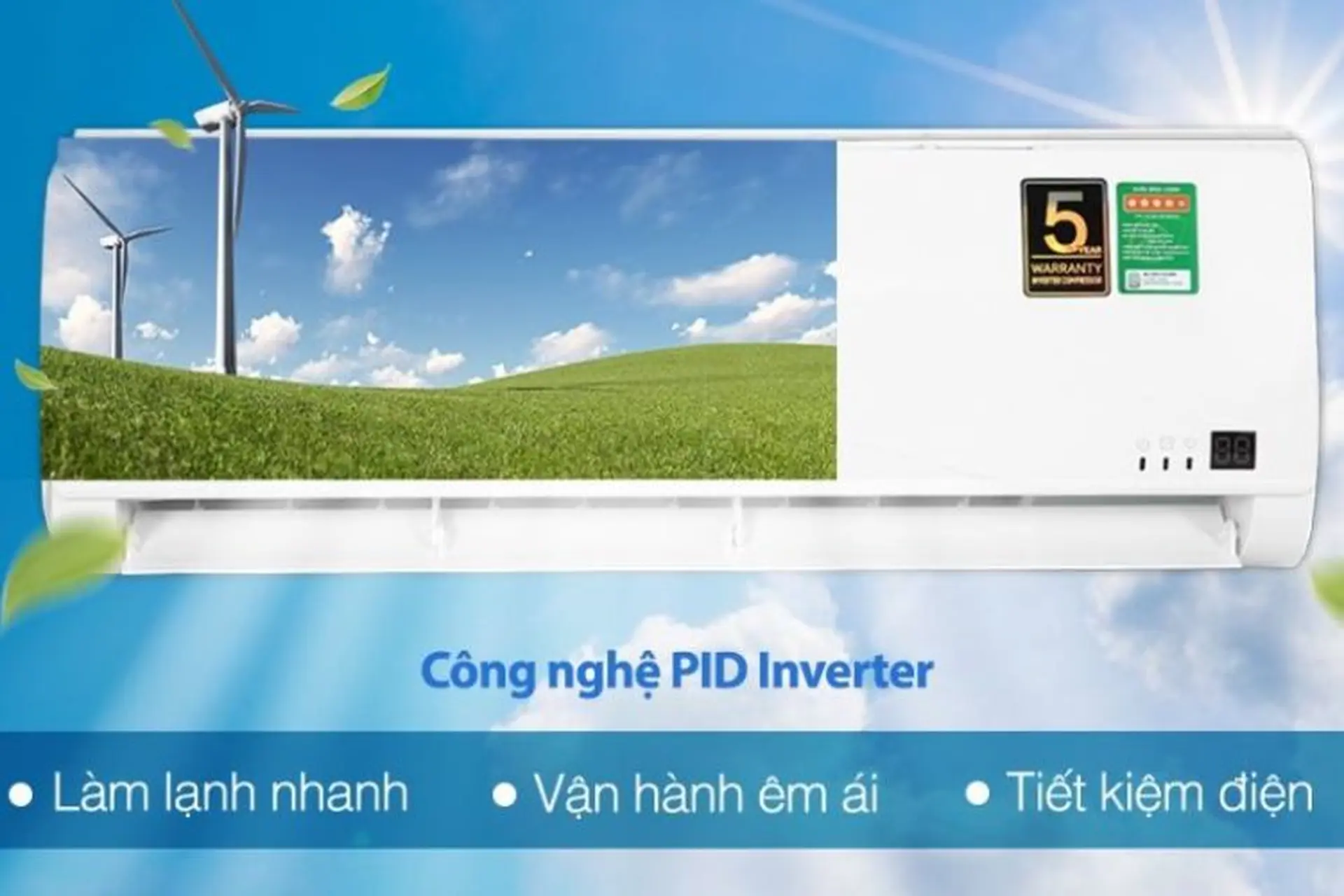 Tìm hiểu công nghệ PID Inverter trên máy lạnh AQUA hiện nay
