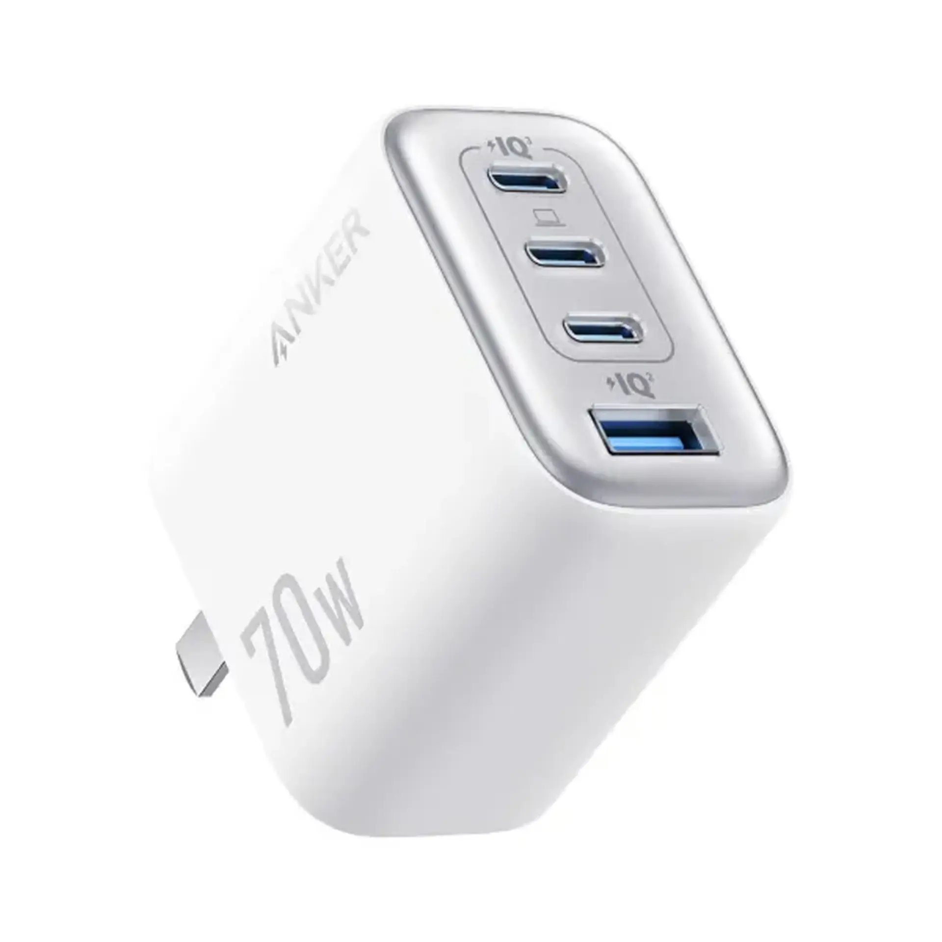 Củ sạc nhanh 4 cổng 70W (3 USB-C + USB-A) A121C Anker Zolo