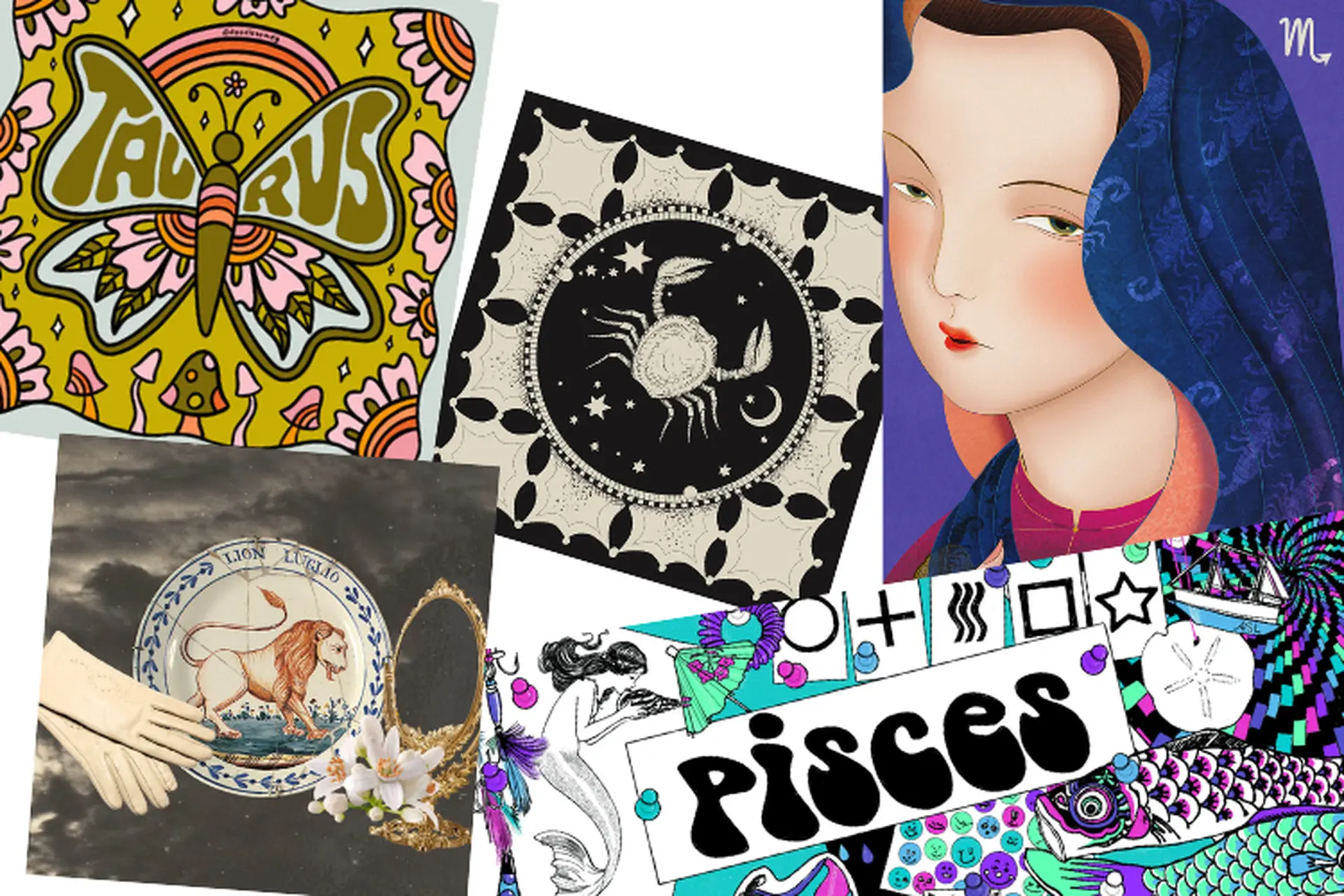 (Hơn 200 ảnh) Những bộ sưu tập hình ảnh 12 cung hoàng đạo từ các họa sĩ đại tài khắp thế giới